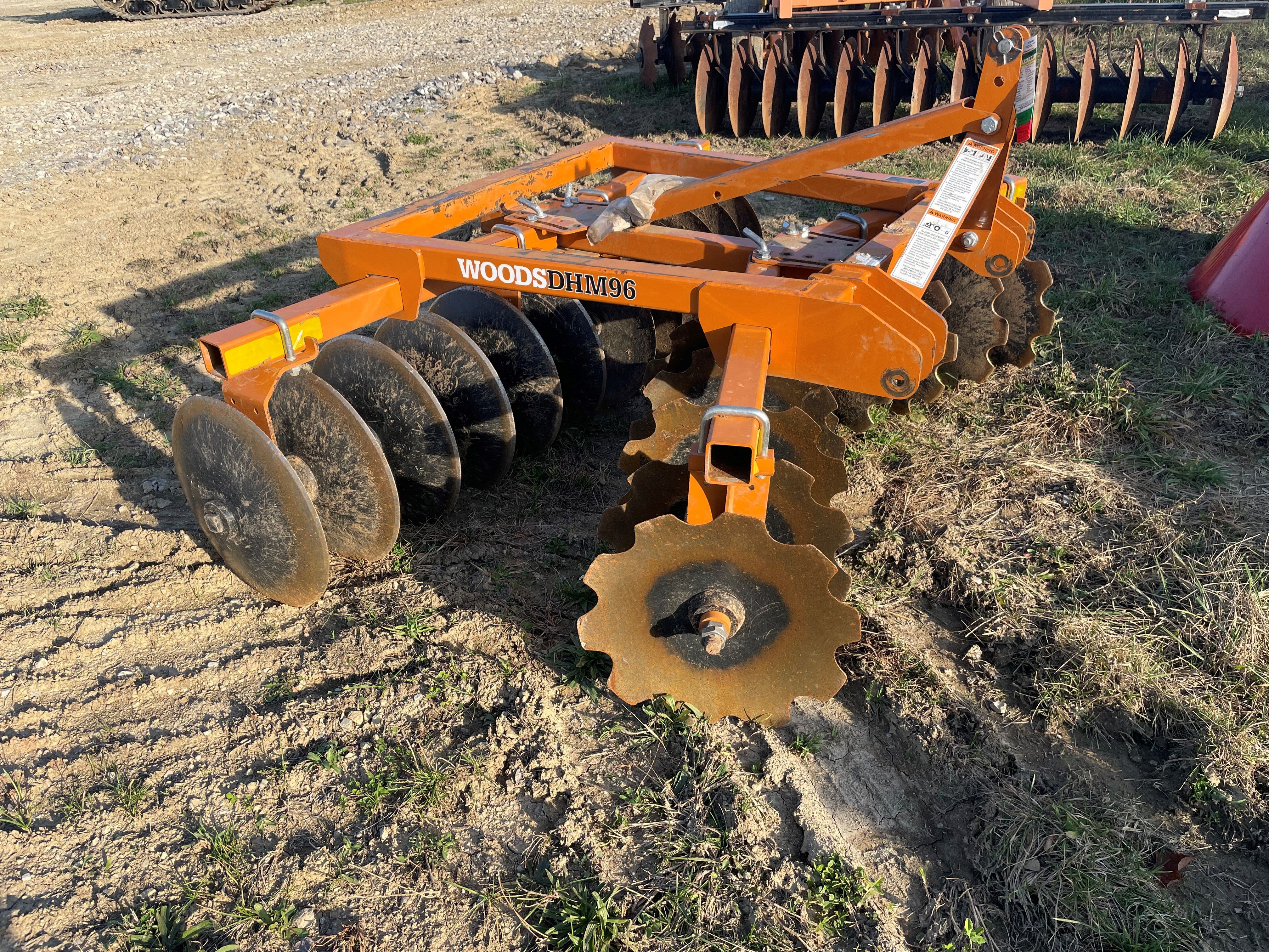 2023 8' WOODS DHM96 DISC HARROW Photo 2 Thumbnail