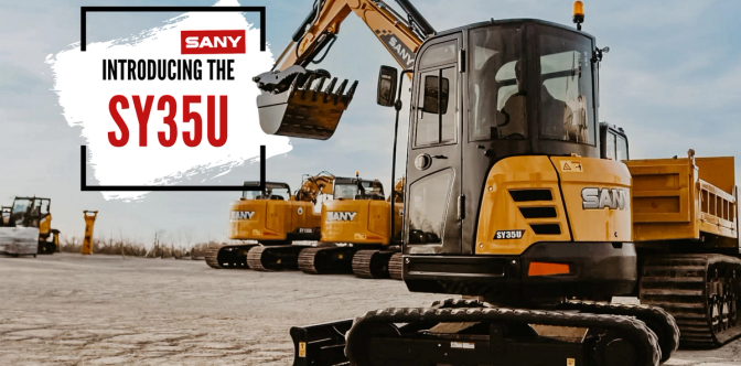 THE SY35U STANDS UP TO THE CAT303CR! 