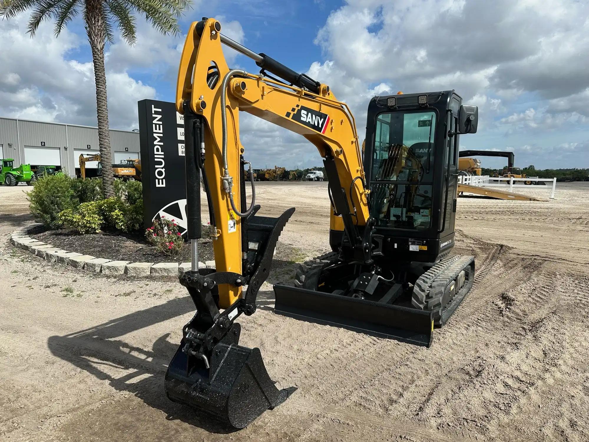 SANY Sy35U mini excavator