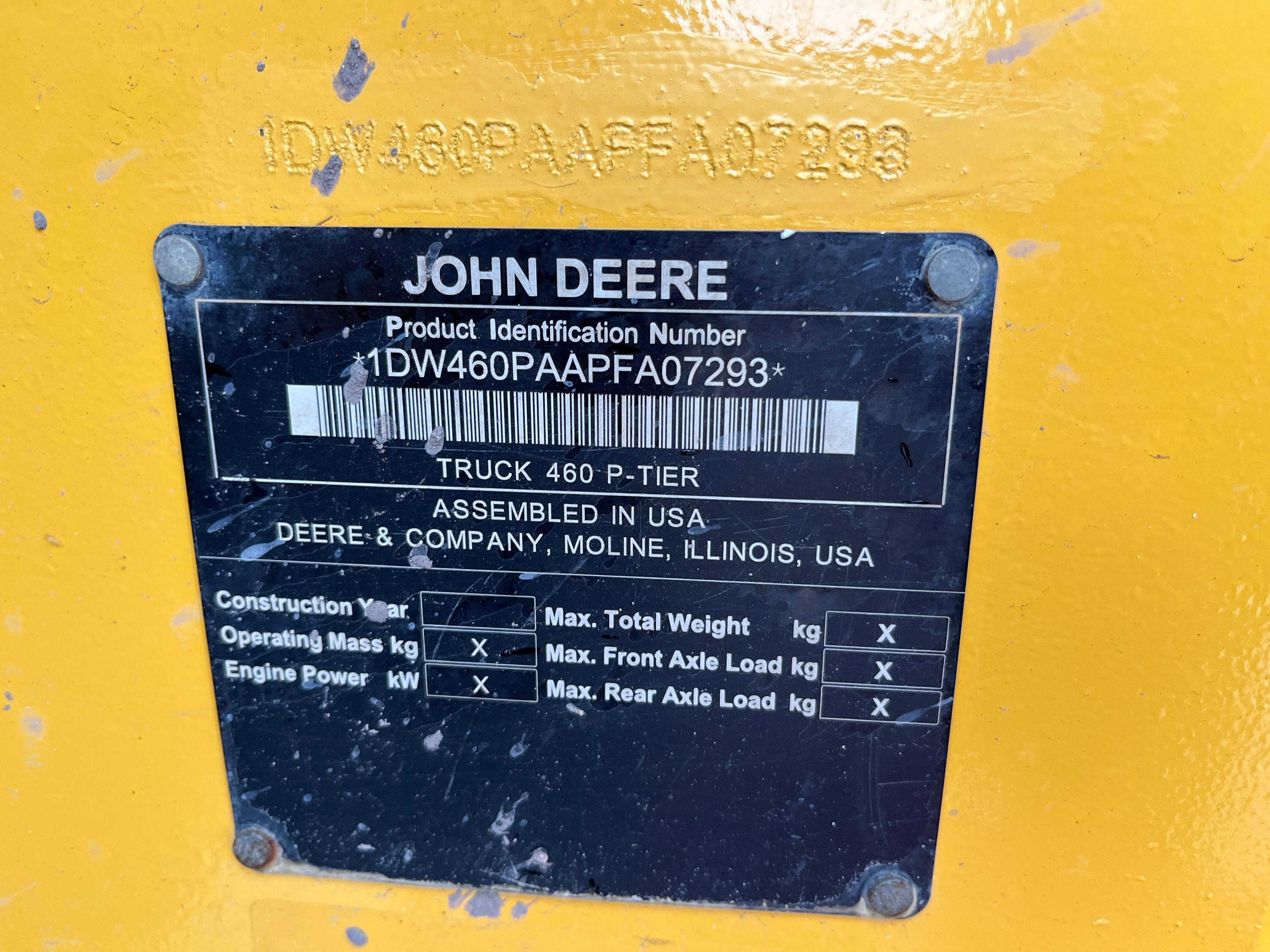 2023 JOHN DEERE 460P Photo 16 Thumbnail