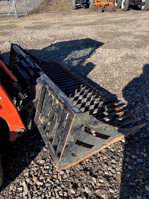 84" SKID STEER ROCK BUCKET Photo 4 Thumbnail