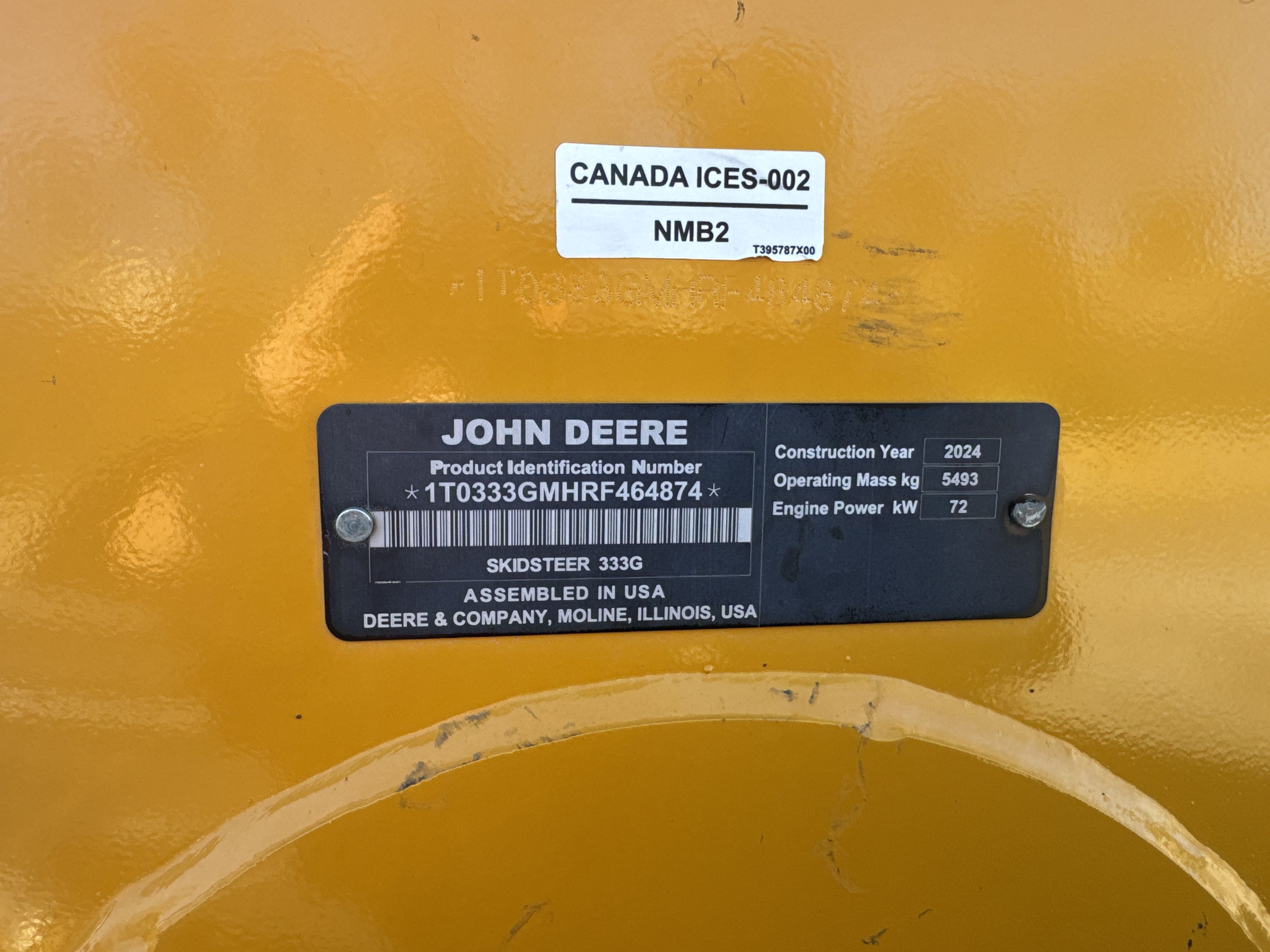 2024 JOHN DEERE 333G Photo 15 Thumbnail