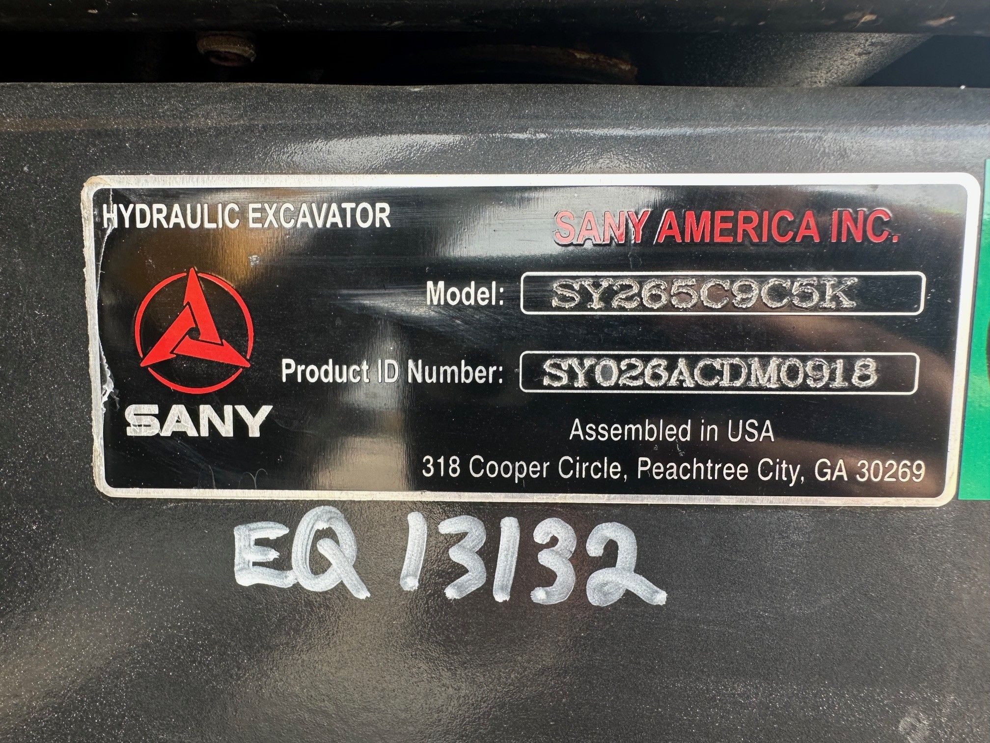 2025 SANY SY265C Photo 11 Thumbnail