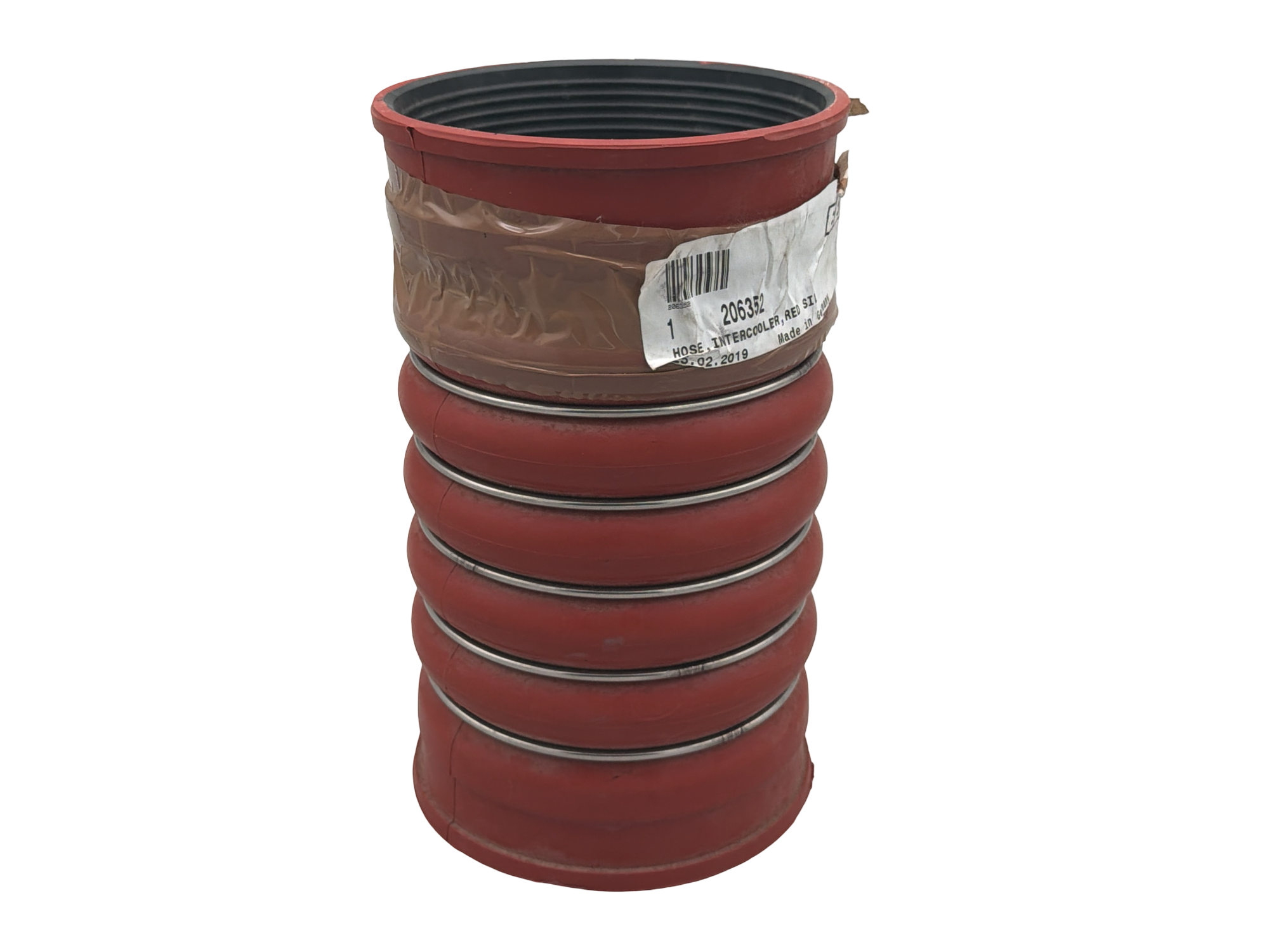 HOSE INTERCOOLER RED SIL
