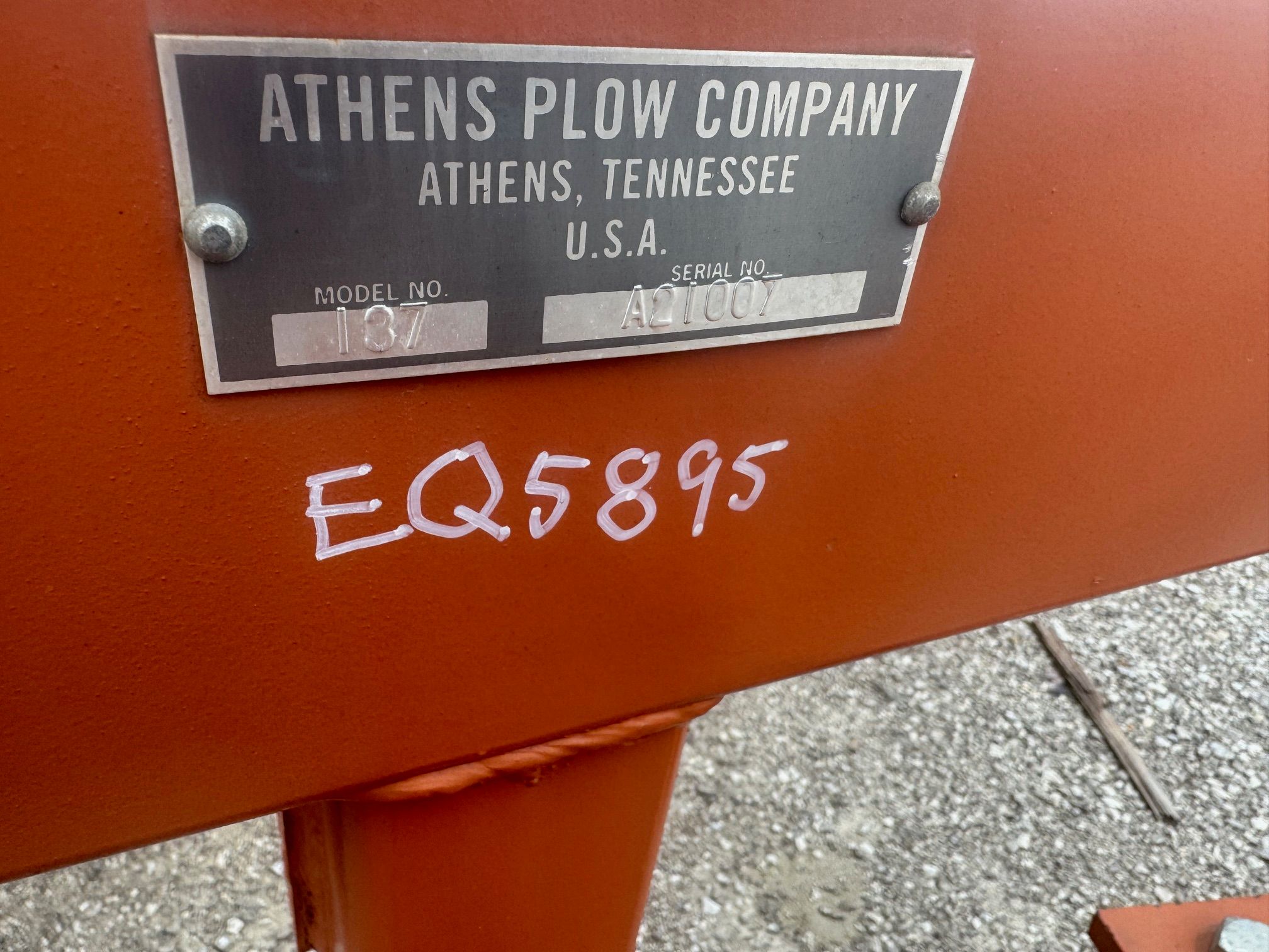 2021 ATHENS PLOW 137 DISK HARROW Photo 5 Thumbnail