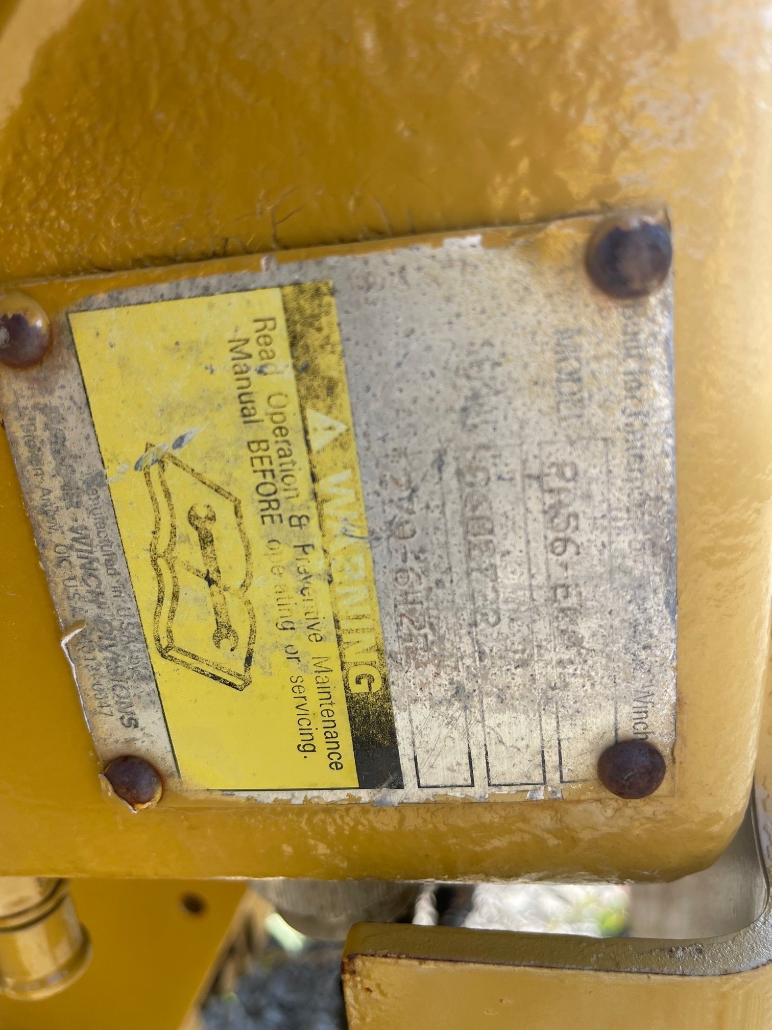 PACAAR P56 WINCH Photo 5 Thumbnail