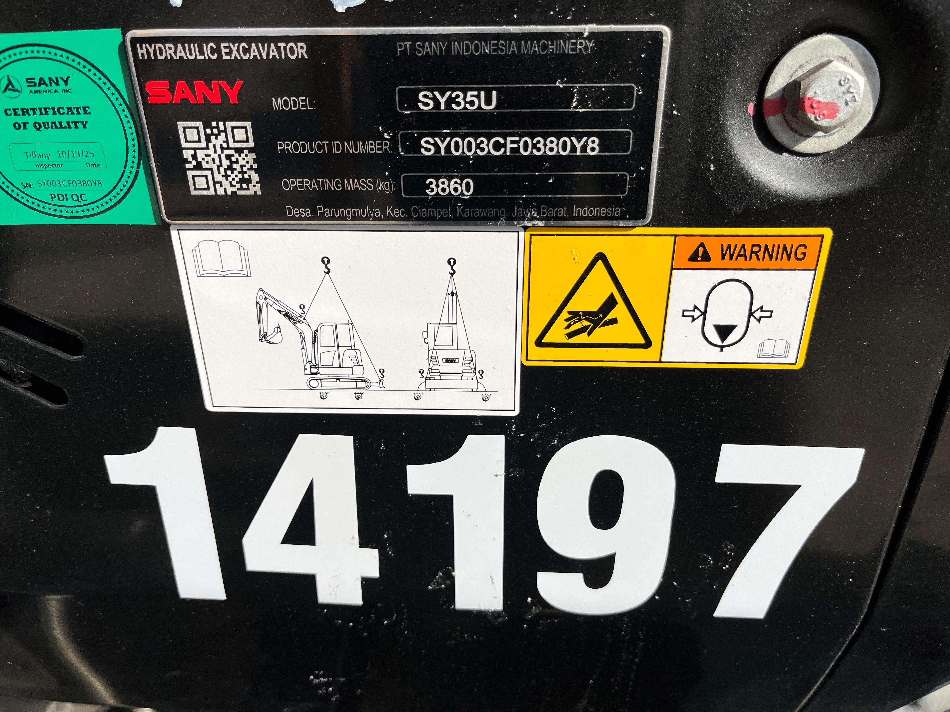 2025 SANY SY35U-CABA Photo 11 Thumbnail