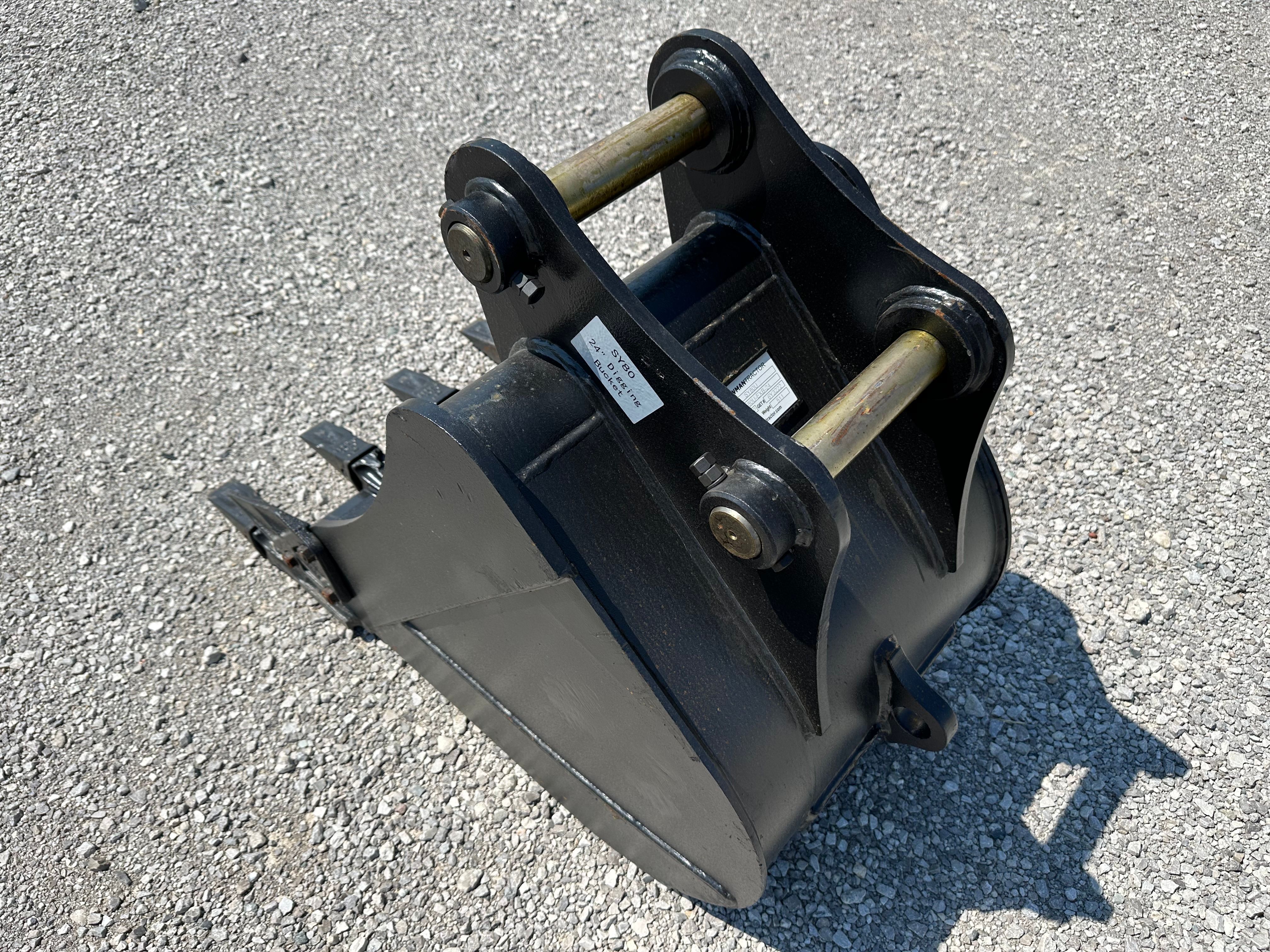 24" EXCAVATOR DIGGING BUCKET 50MM PIN Photo 3 Thumbnail