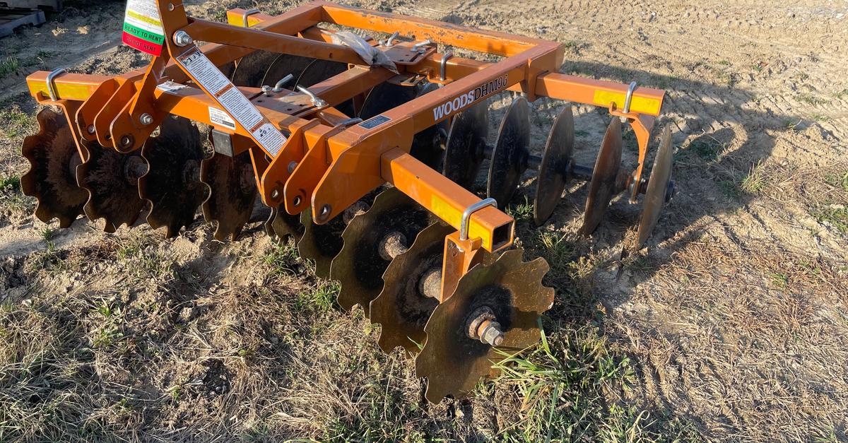 2023 8' WOODS DHM96 DISC HARROW For Sale | Newman Tractor