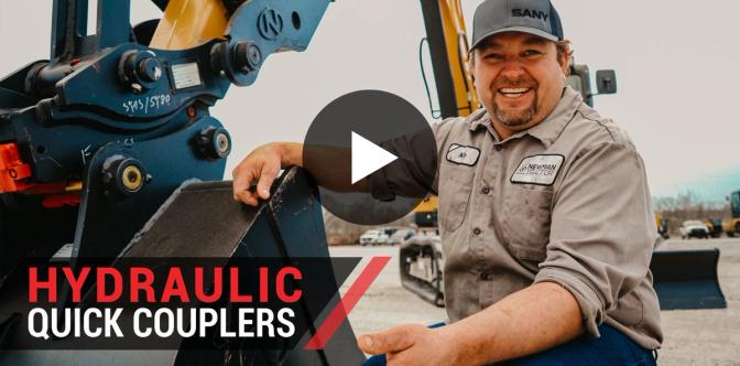 Hydraulic Quick Connect: Changing Excavator Buckets & Attachments