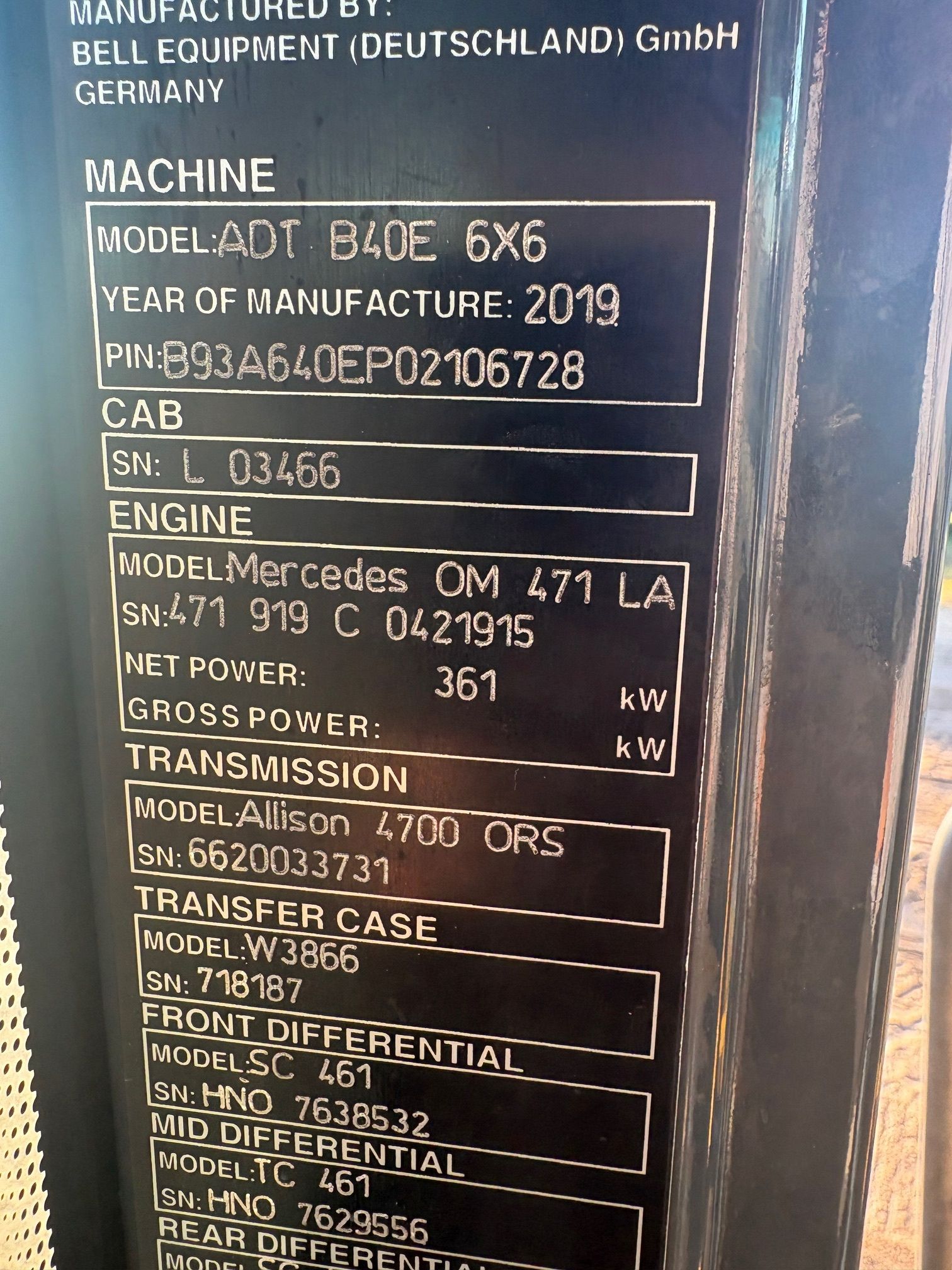 2019 BELL B40E Photo 9 Thumbnail