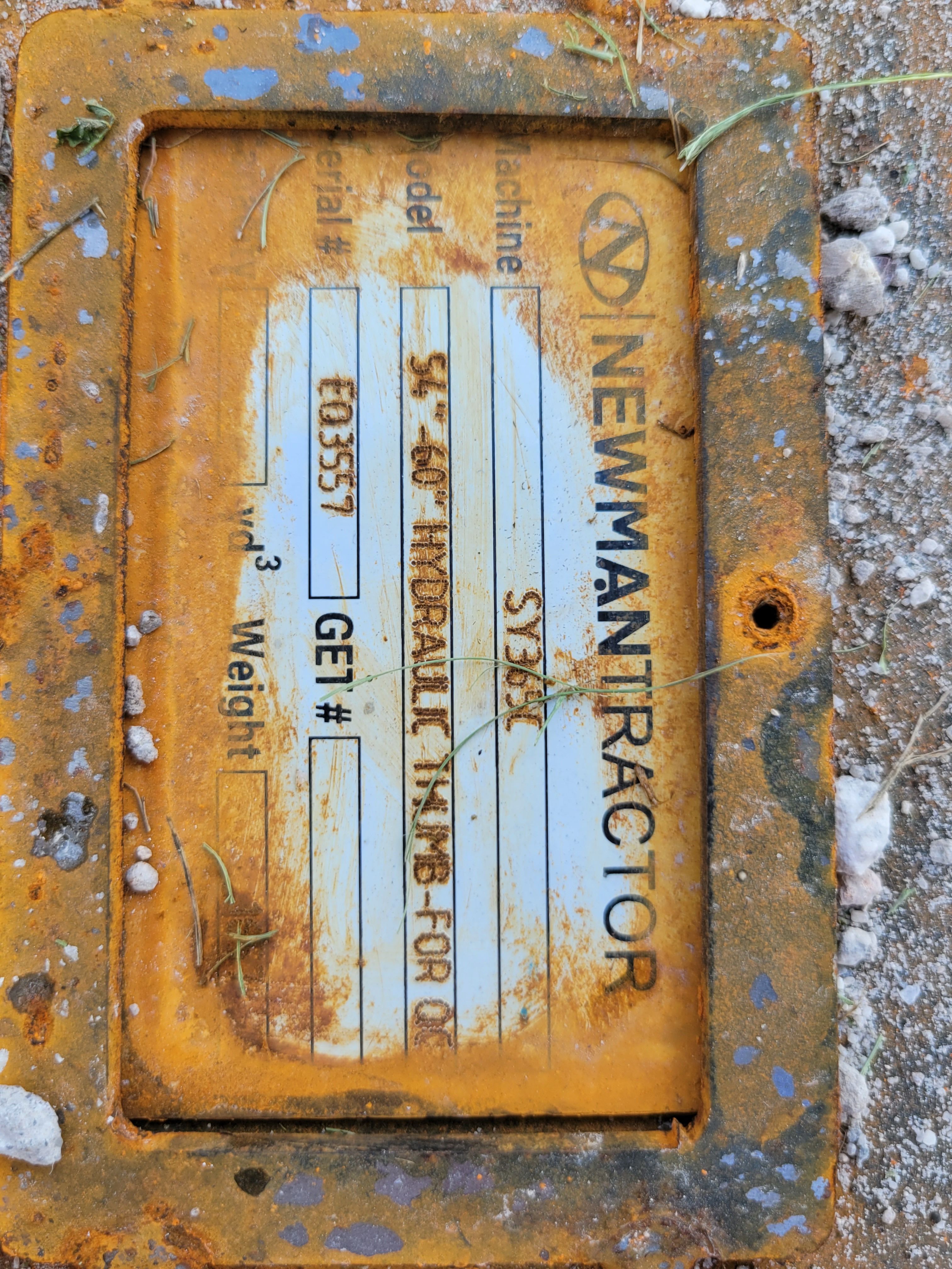 THUMB FOR SY365C (FOR USE W/ QUICK COUPLER) Photo 2 Thumbnail