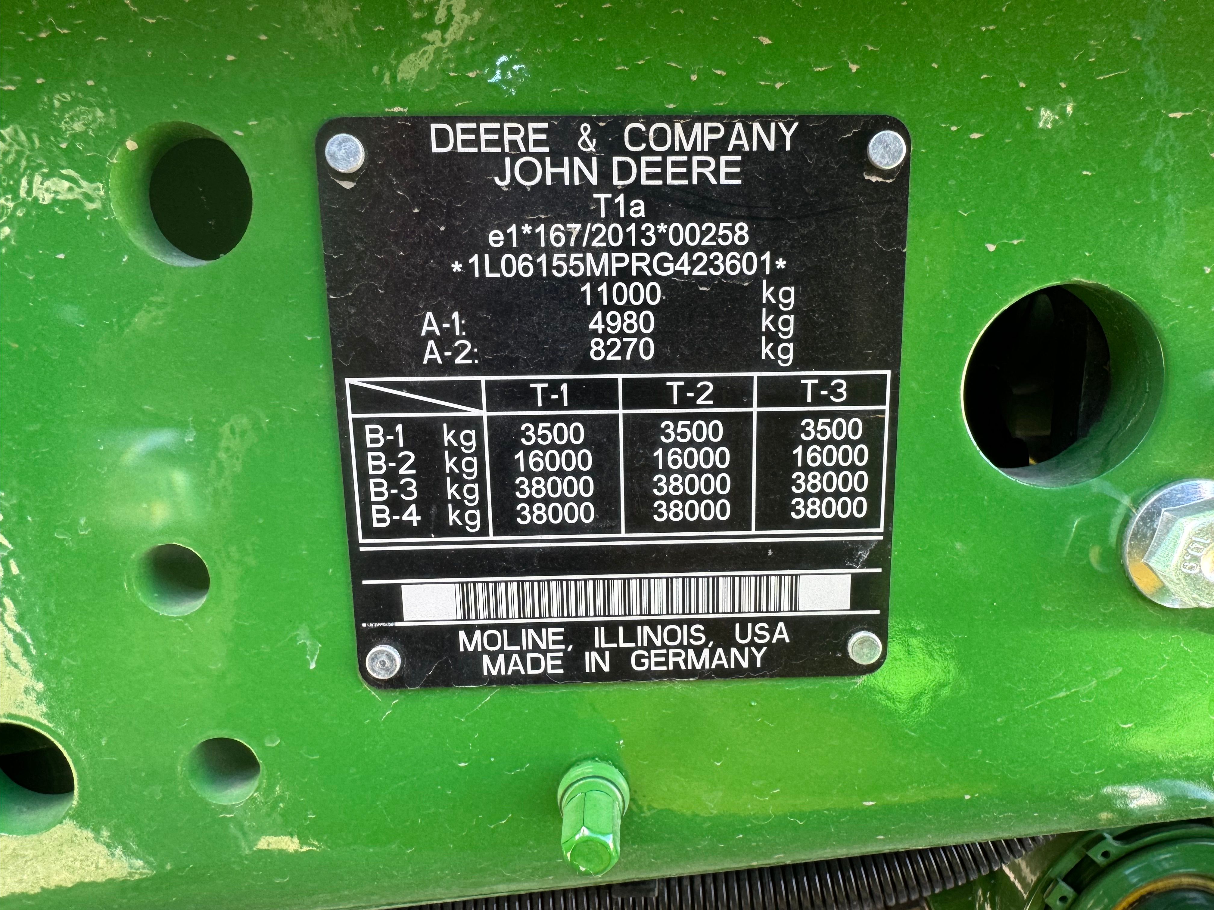 2024 JOHN DEERE 6155M Photo 8 Thumbnail