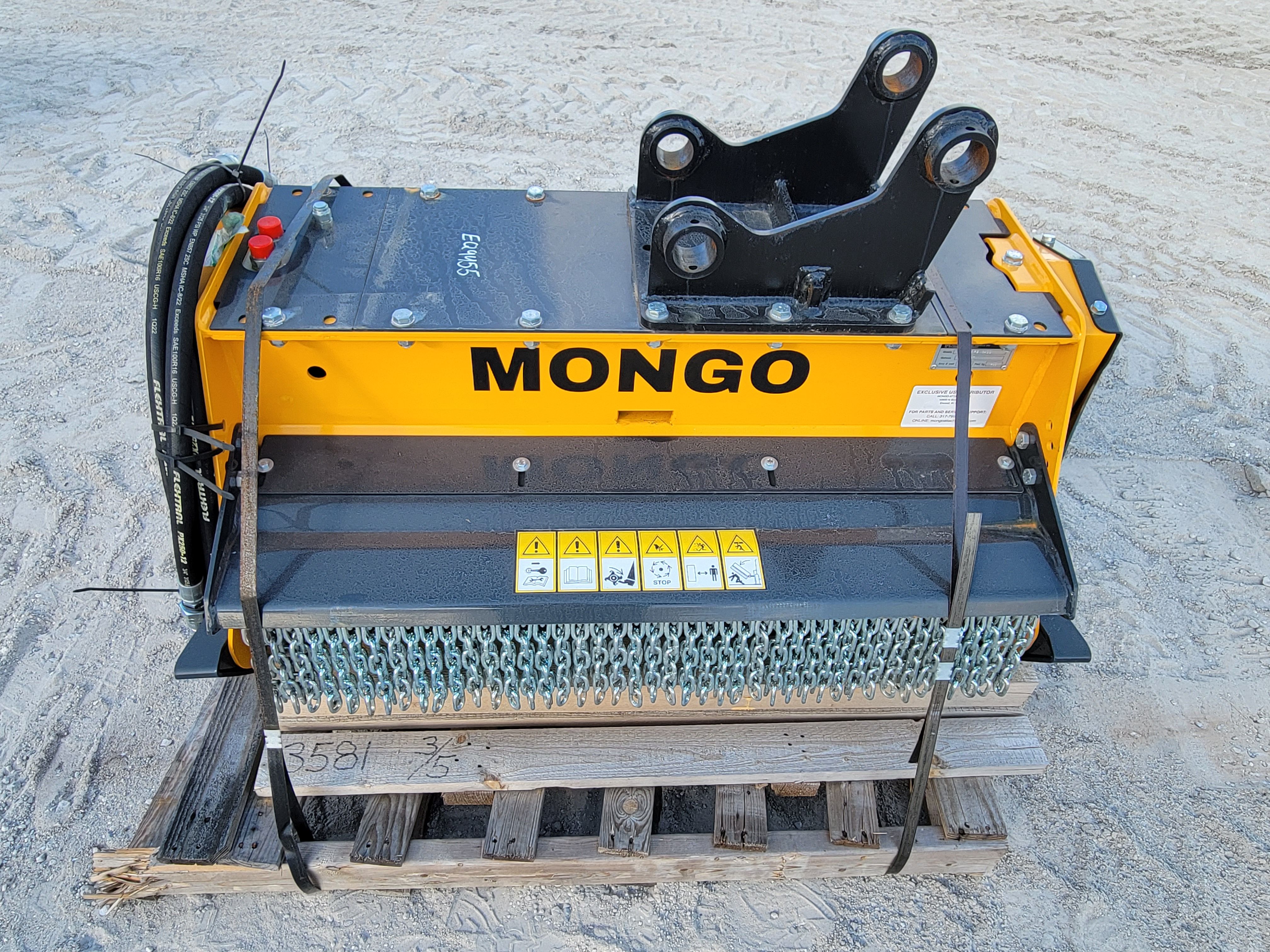 41" HIGH INERTIA MULCHER FOR SY80U Photo 2 Thumbnail