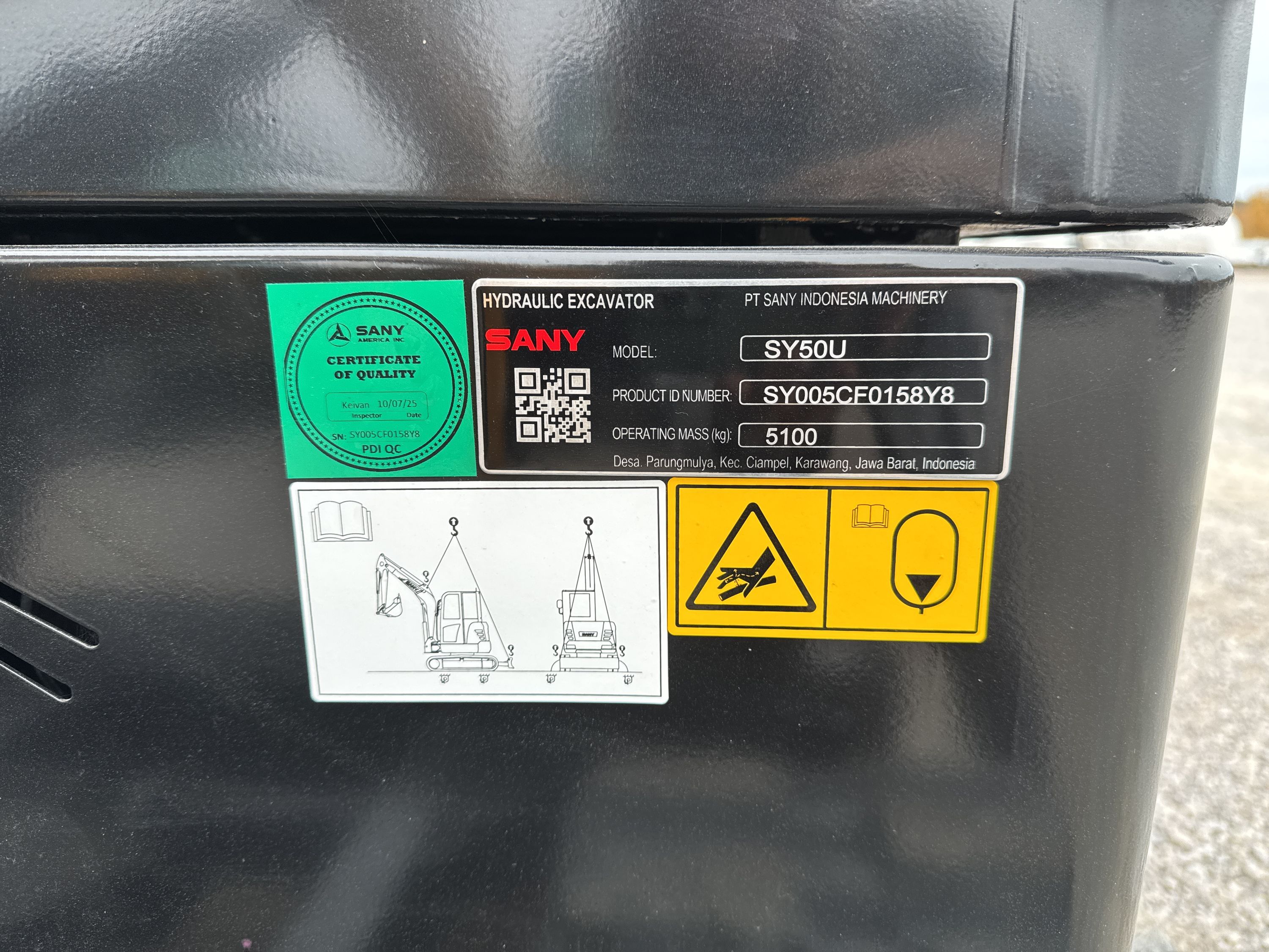 2025 SANY SY50U Photo 20 Thumbnail