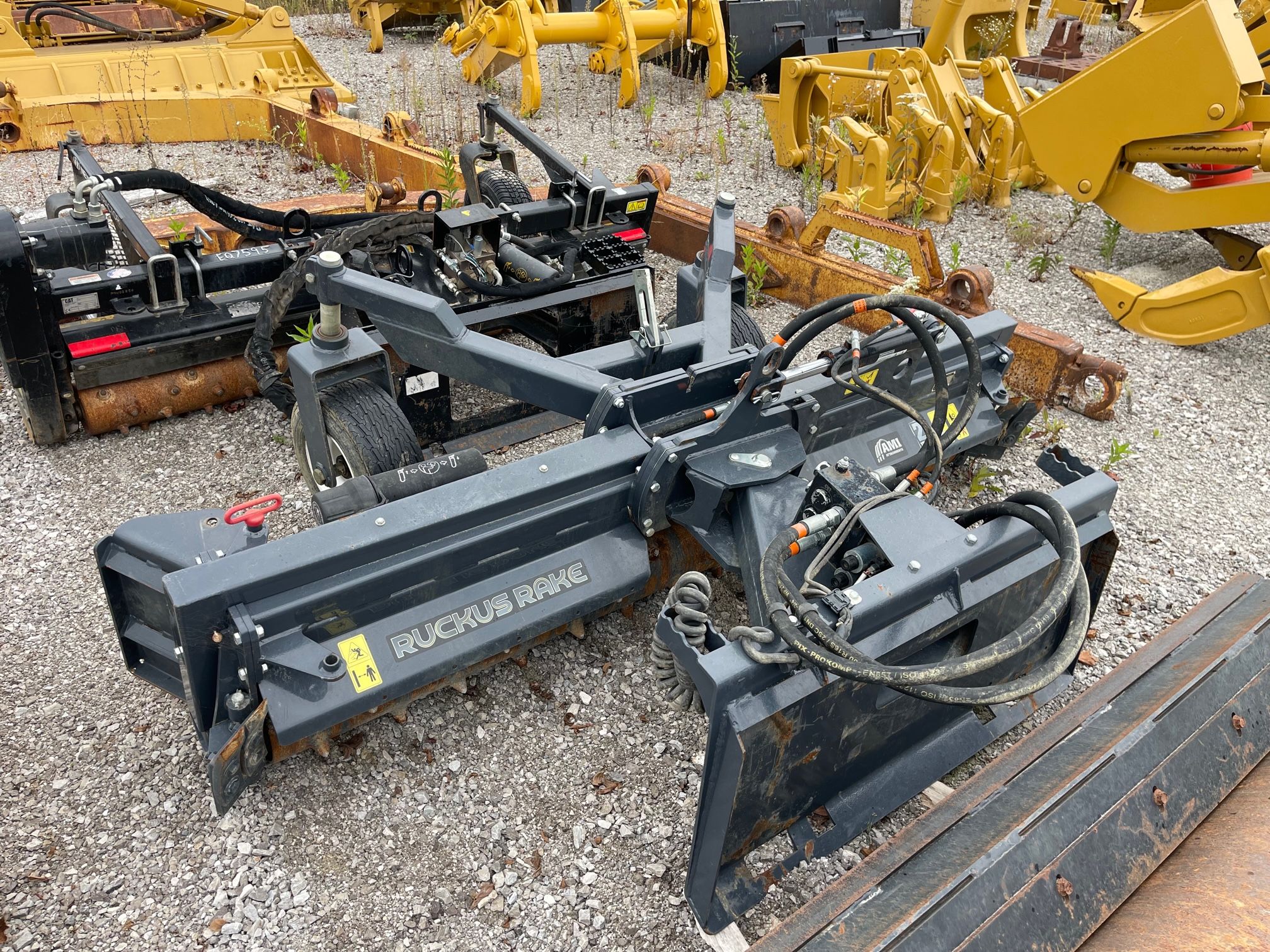 84" RUCKUS RAKE FOR SKID STEER Photo 1 Thumbnail