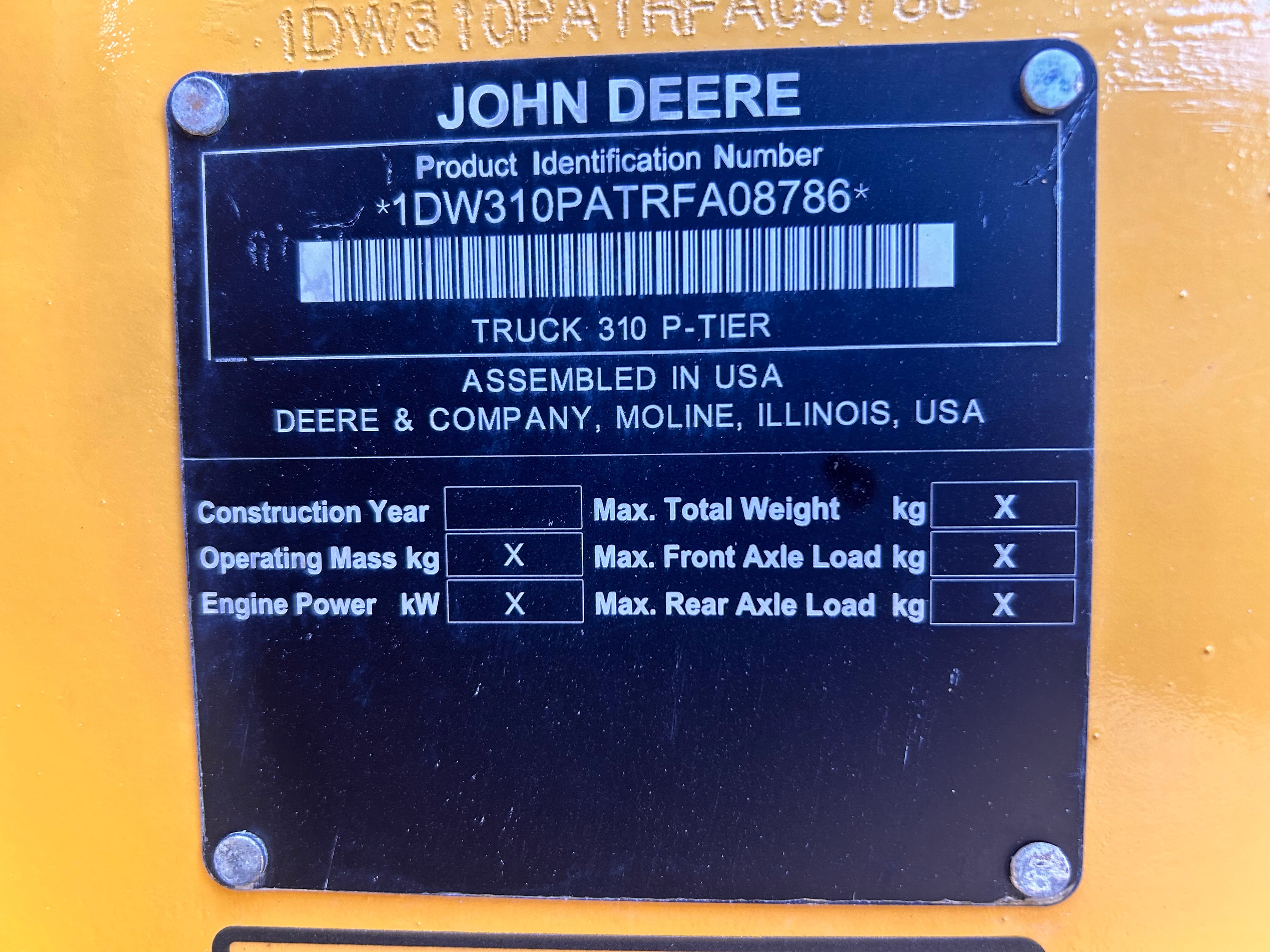 2024 JOHN DEERE 310P Photo 11 Thumbnail