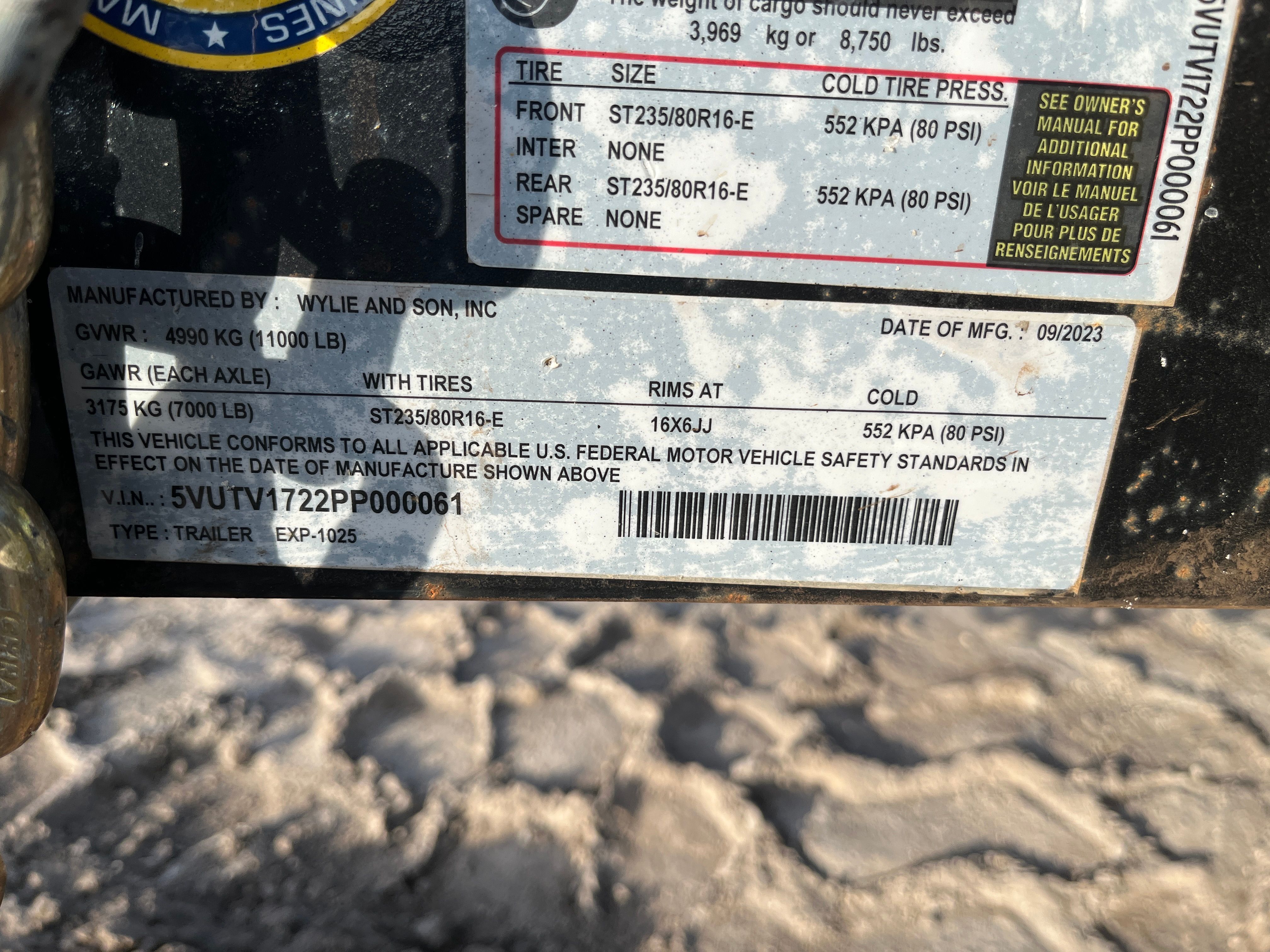 WYLIE 1025 GALLON EXPRESS WATER WAGON Photo 7 Thumbnail