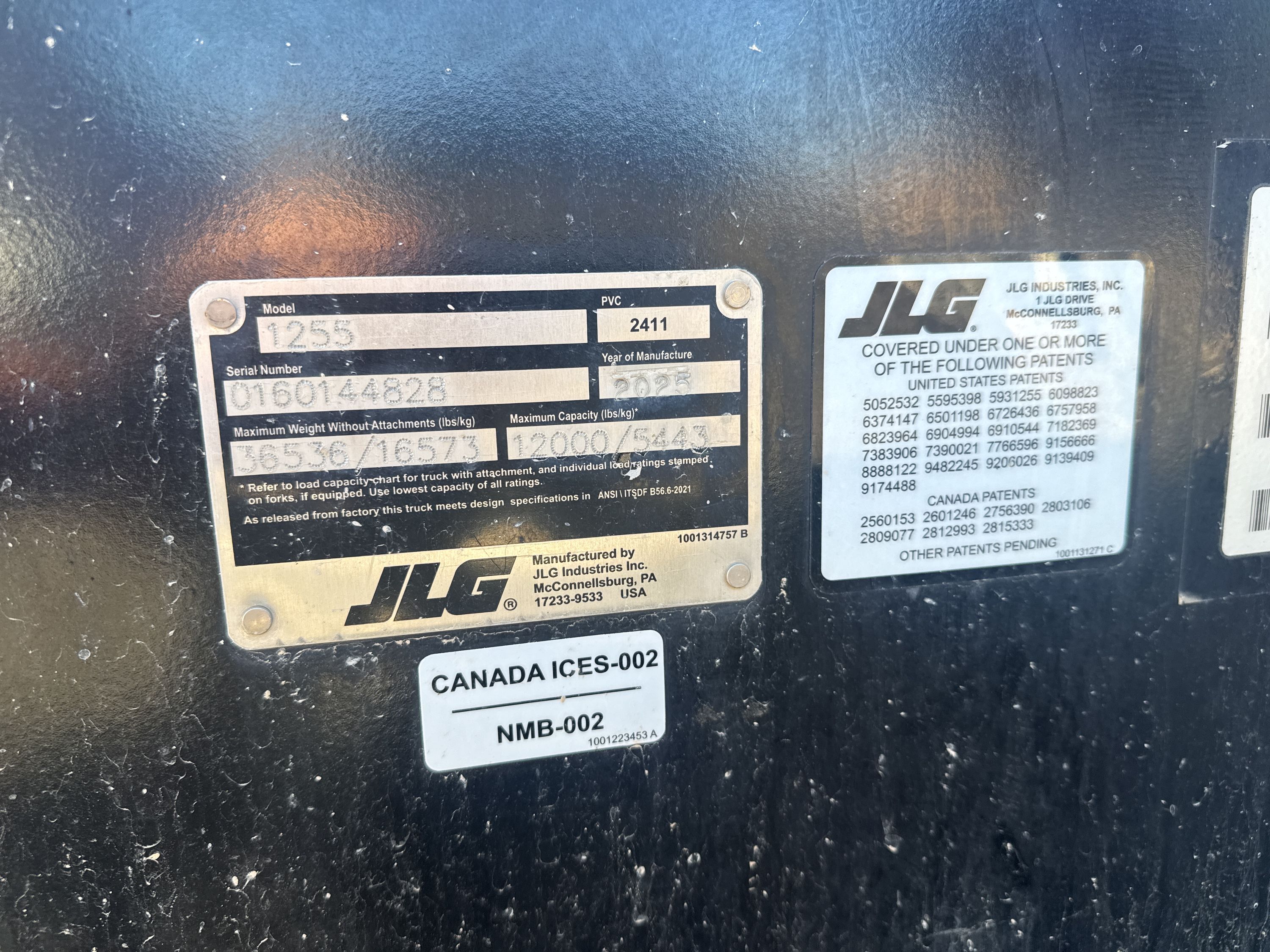 JLG 1255 60" TELEHANDLER FORKS Photo 15 Thumbnail