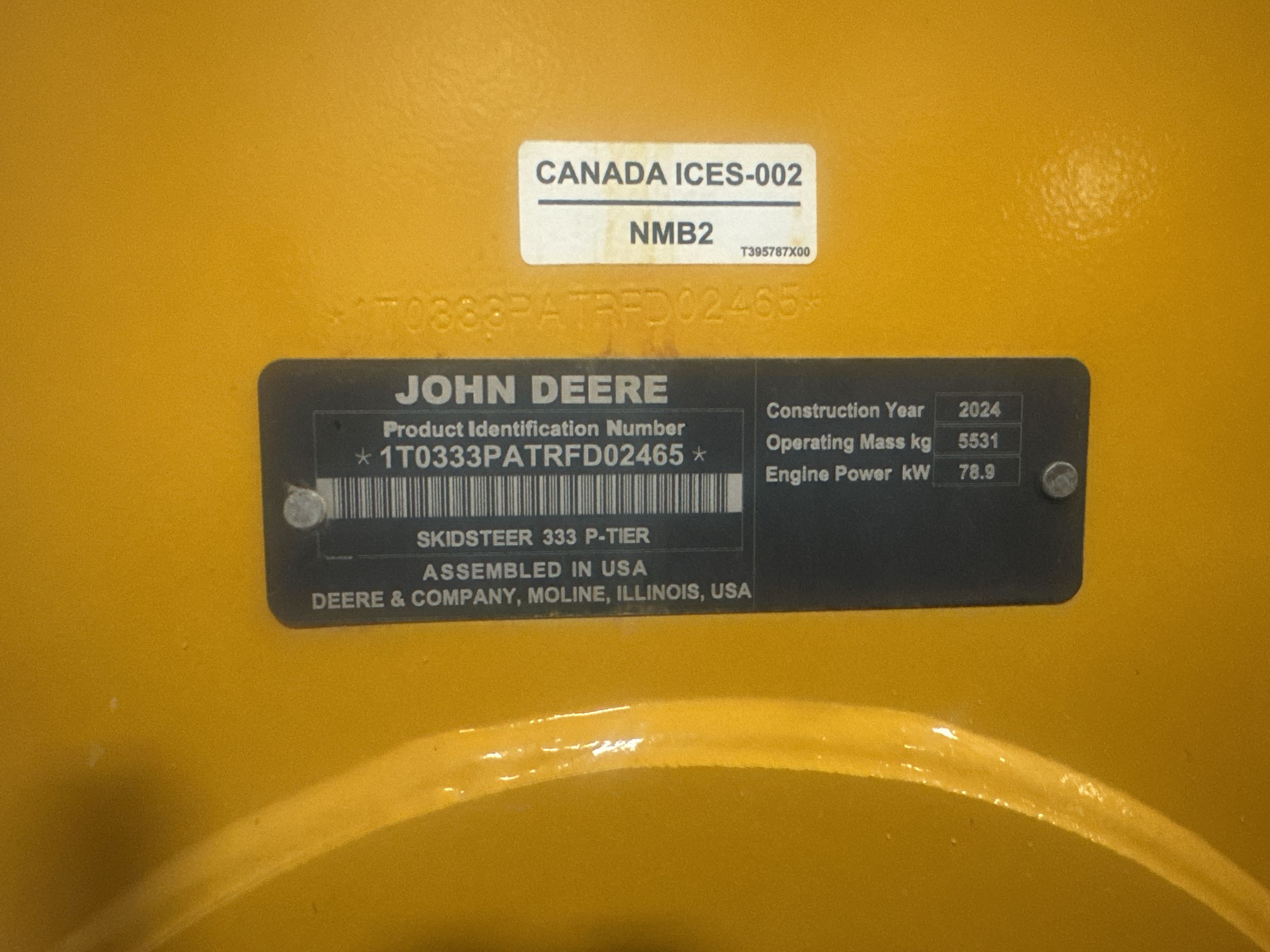 2024 JOHN DEERE 333P Photo 15 Thumbnail