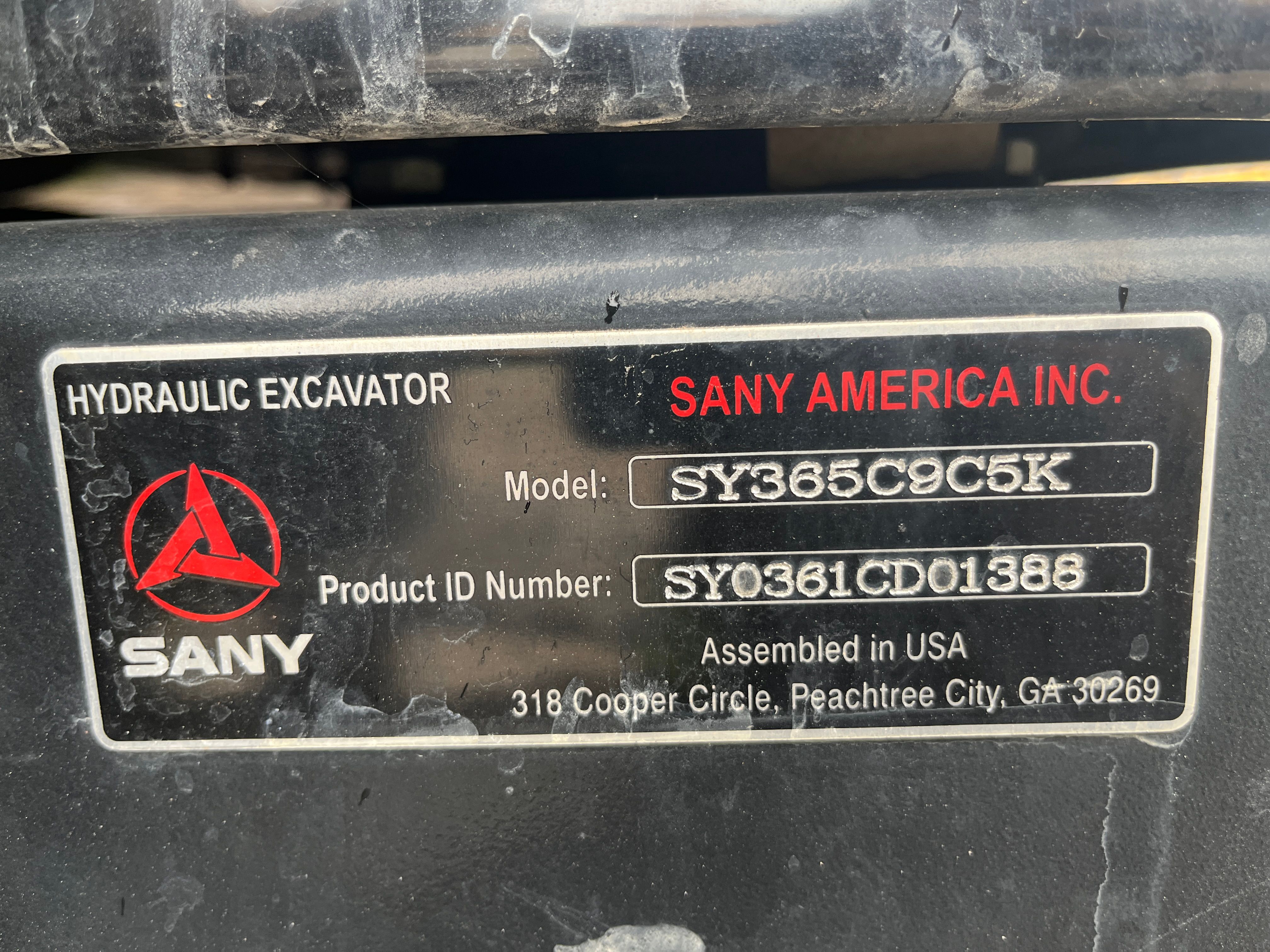 2025 SANY SY365C Photo 11 Thumbnail