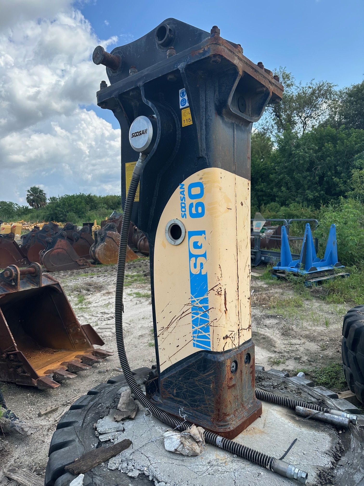 SQ60 3,000 FT/LB HAMMER FOR SY135C/SY155C Photo 3 Thumbnail