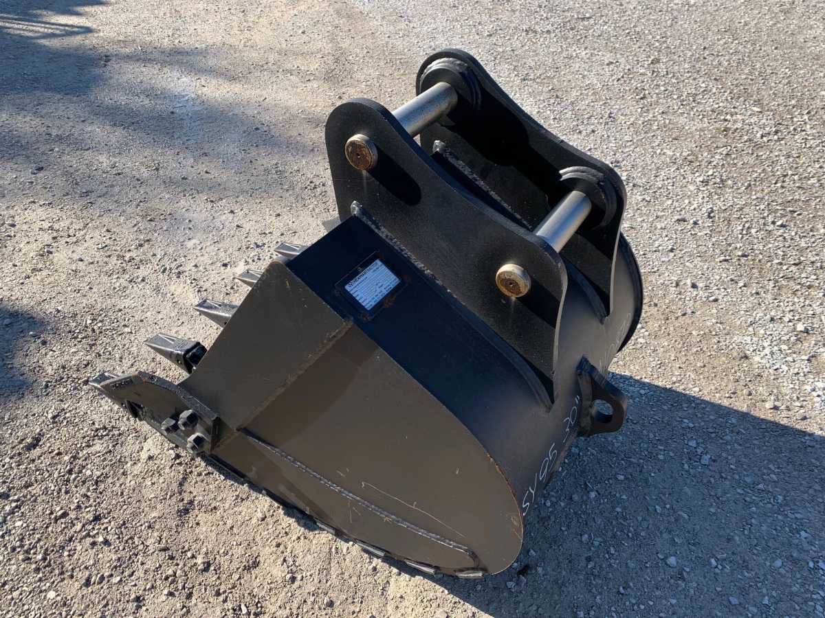 30" BUCKET FOR SY95C Photo 1
