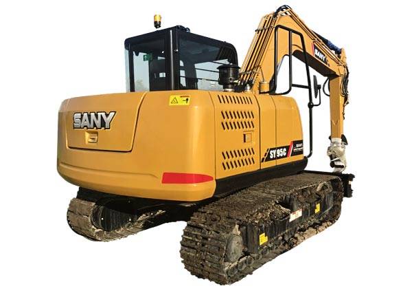 New Sany SY95C on display for sale or rent