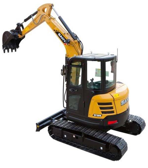 Sany SY50U on show