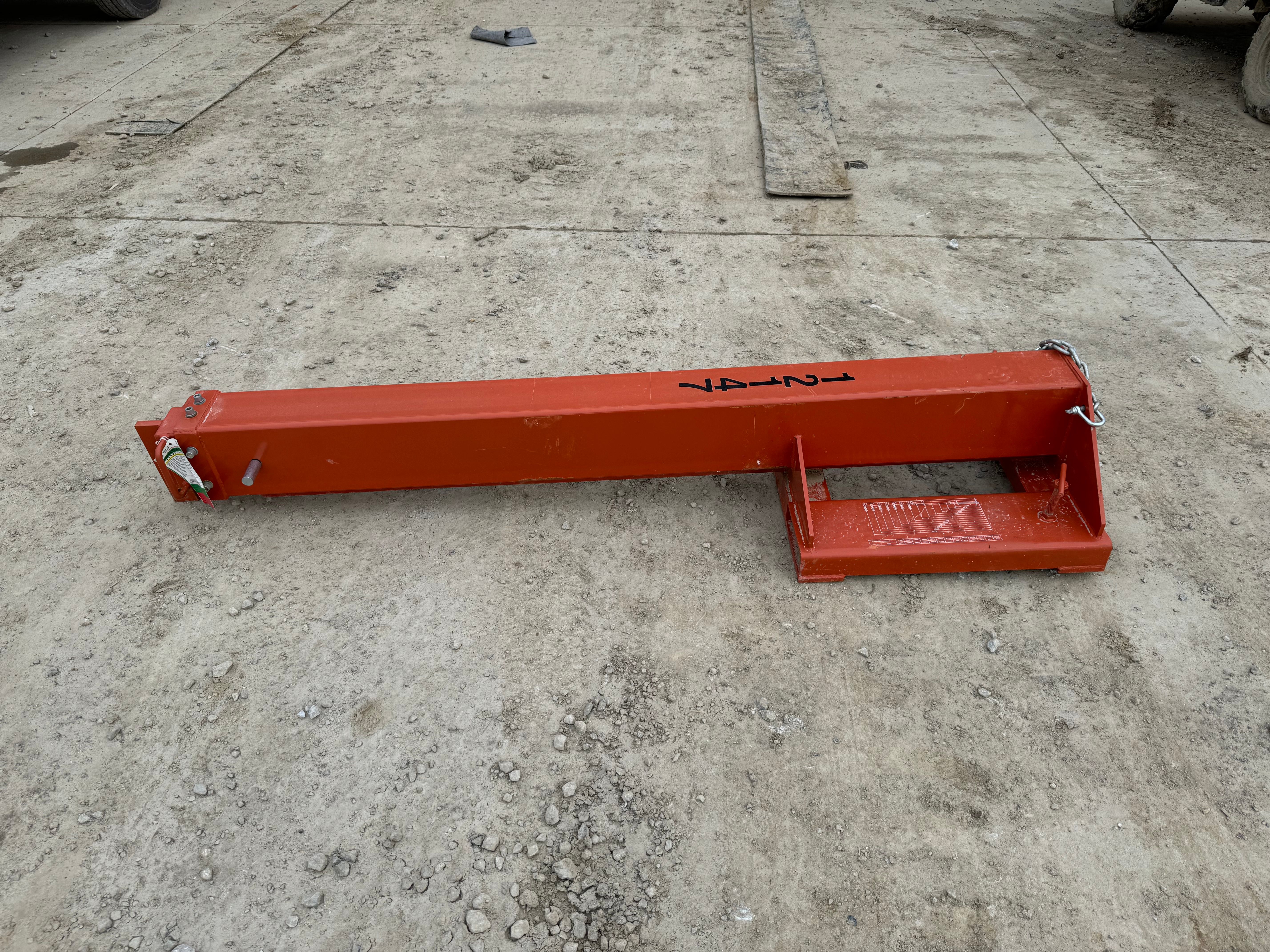 FORK MOUNTED JIB BOOM FOR TELEHANDLER Photo 2 Thumbnail