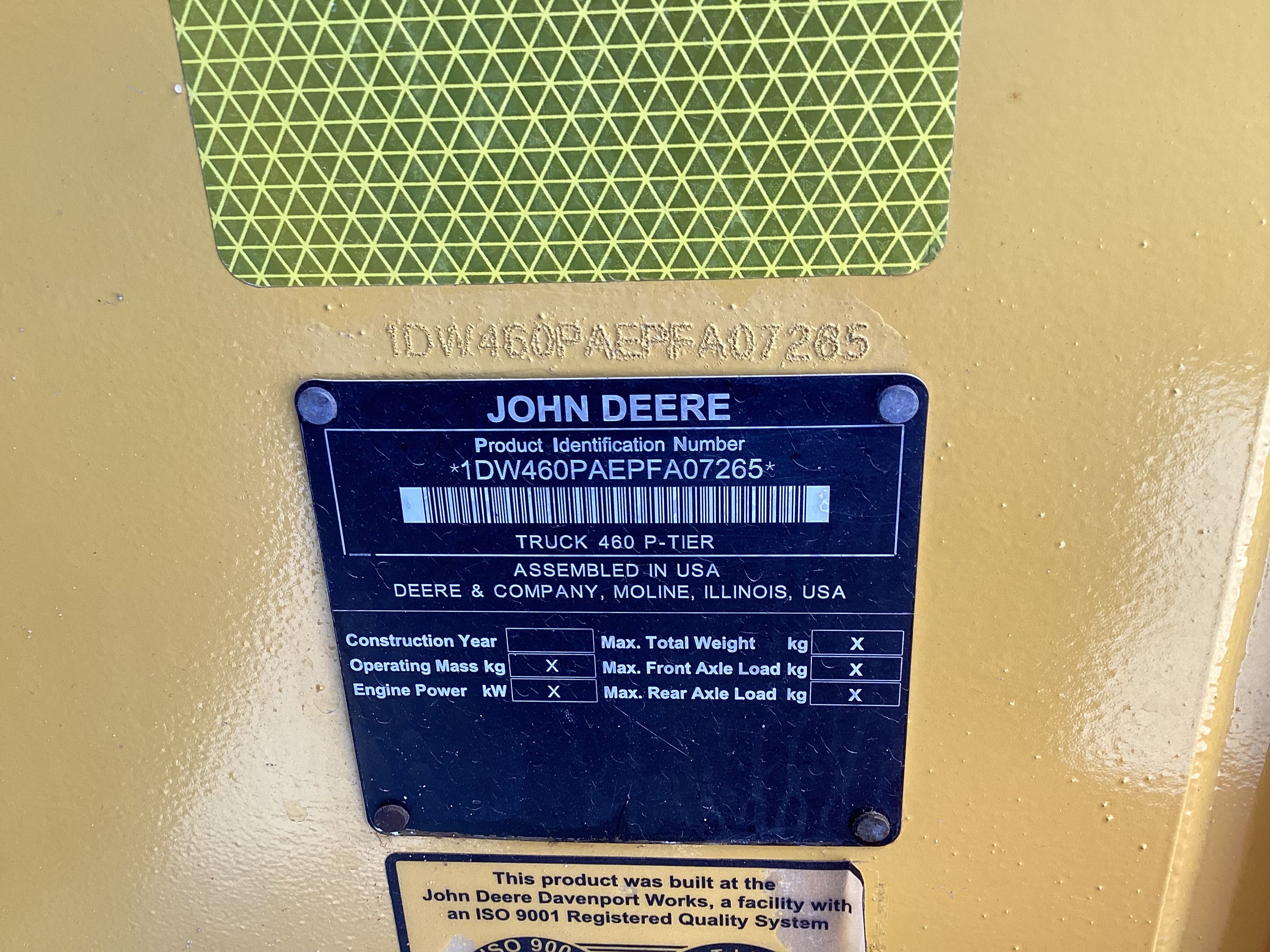 2023 JOHN DEERE 460P Photo 9 Thumbnail