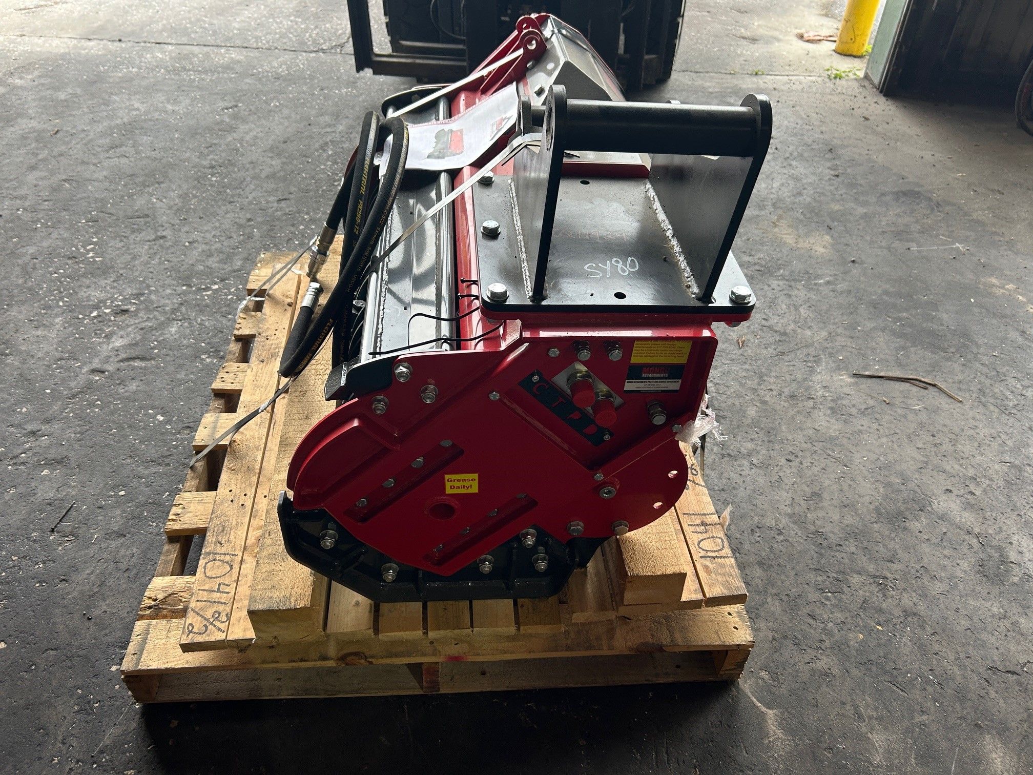 35" GEN2 FORESTRY MULCHER FOR SY80U Photo 3 Thumbnail