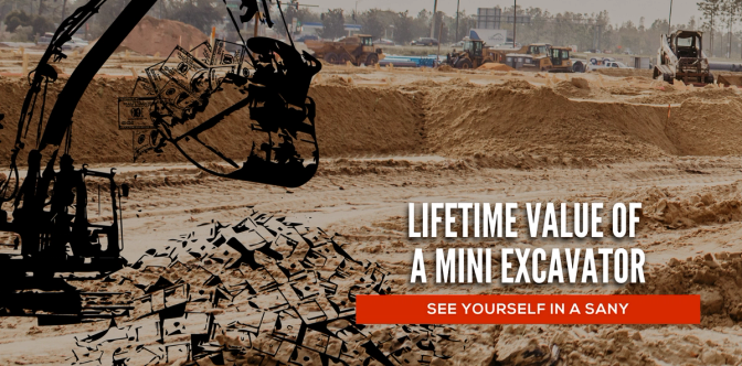 Cost of Ownership: Determining the Lifetime Value and ROI of a Mini Excavator
