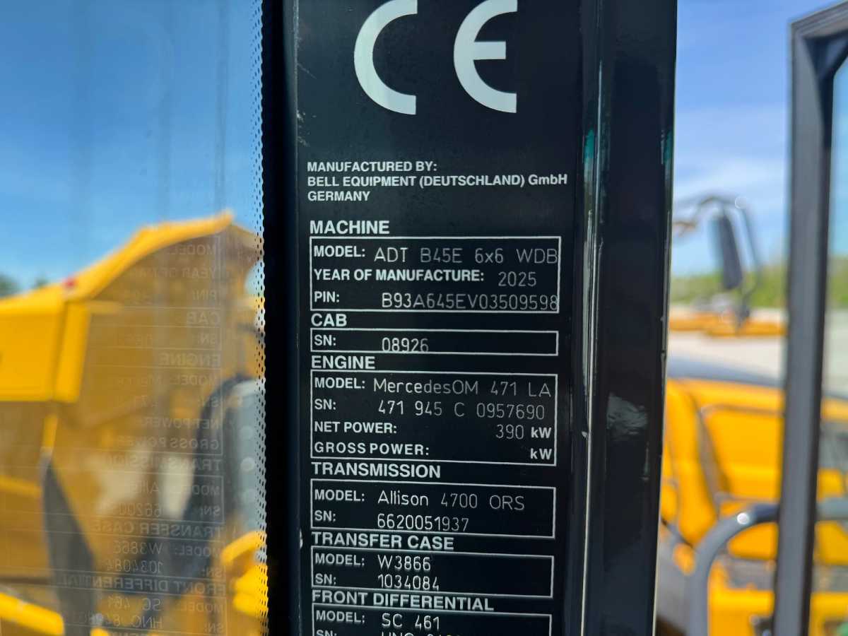 2025 BELL B45E Photo 1