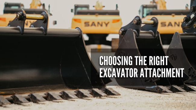 Excavator attachments