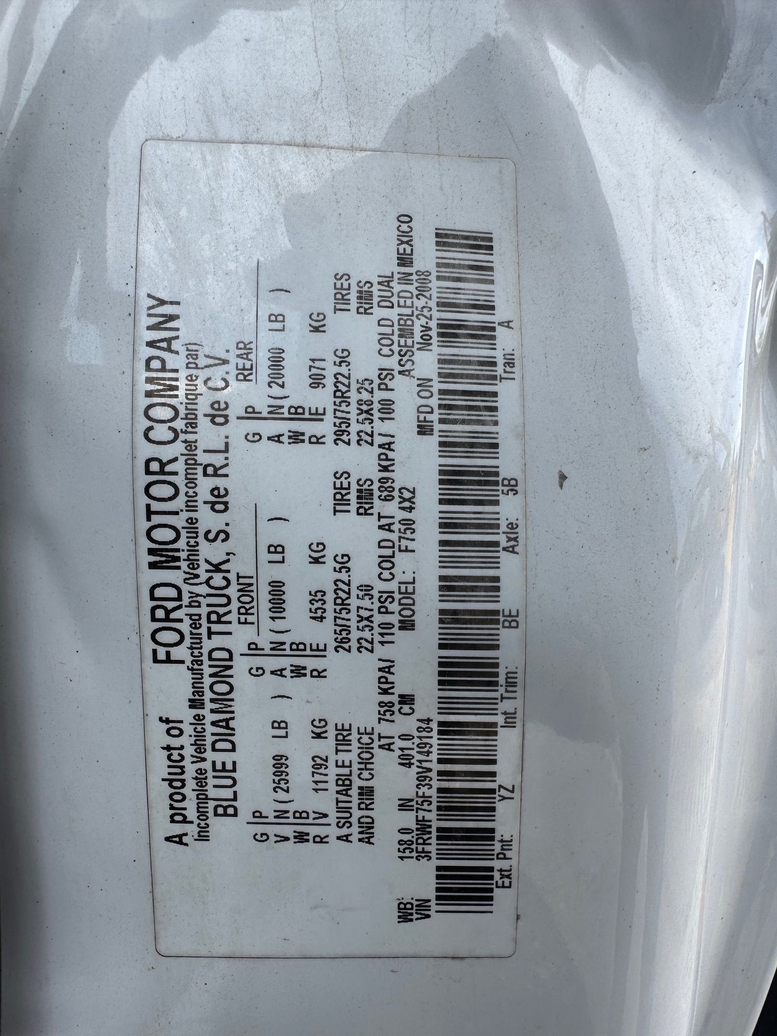 2009 FORD F750 SERVICE TRUCK Photo 12 Thumbnail