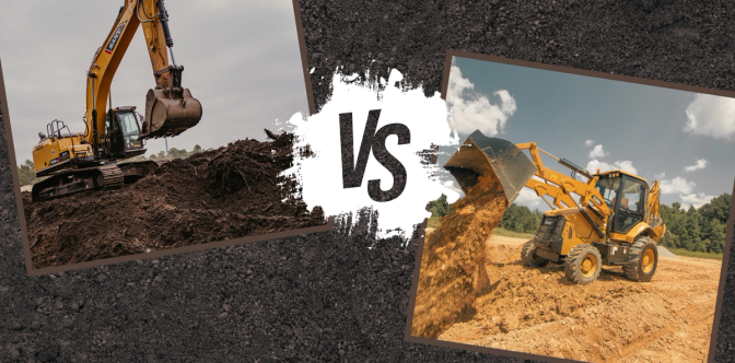 Excavator vs. Backhoe: Understanding the Differences and Choosing the Right Machine