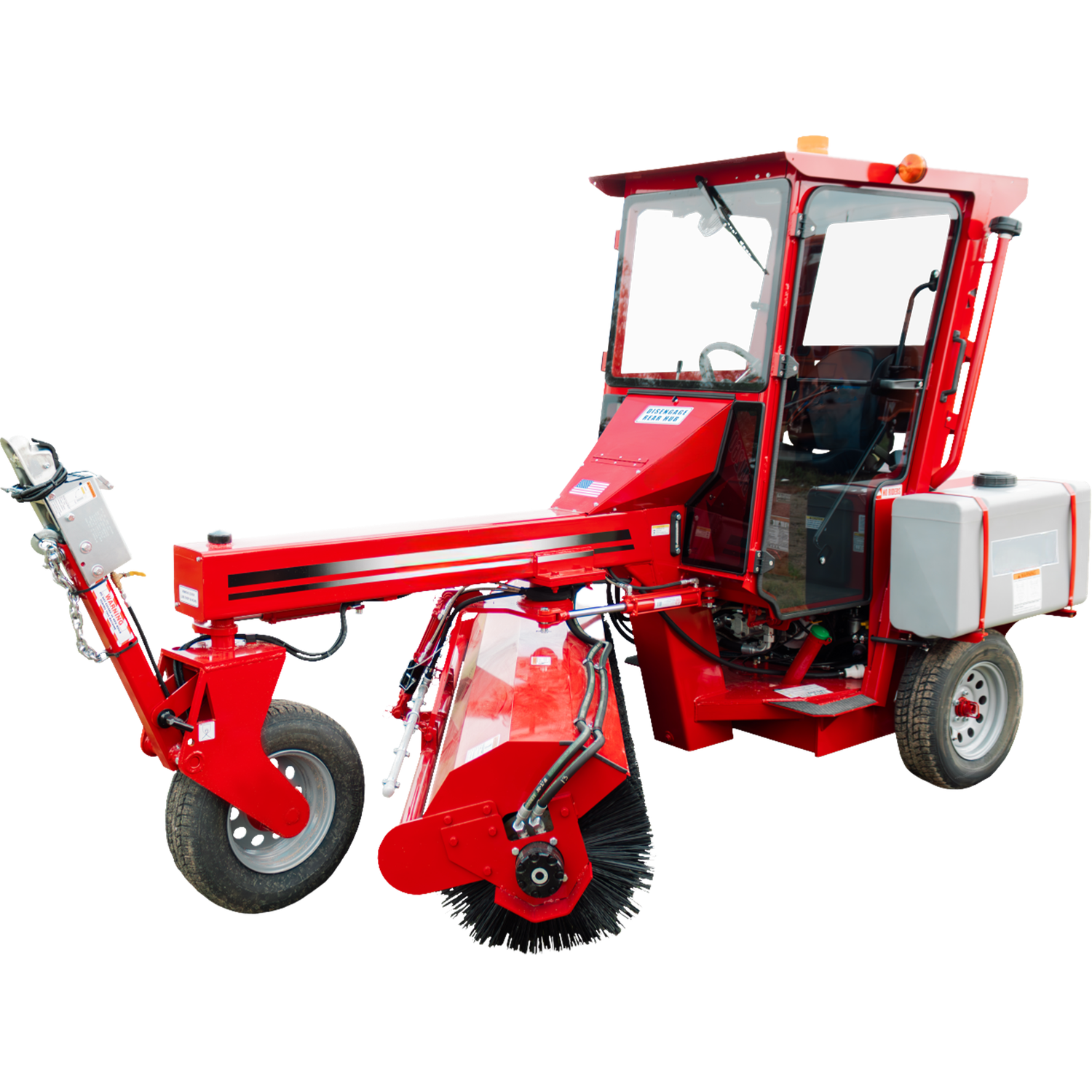 3-Wheel, 8ft Broom, Diesel Street Sweepers - For Rent | Newman Tractor