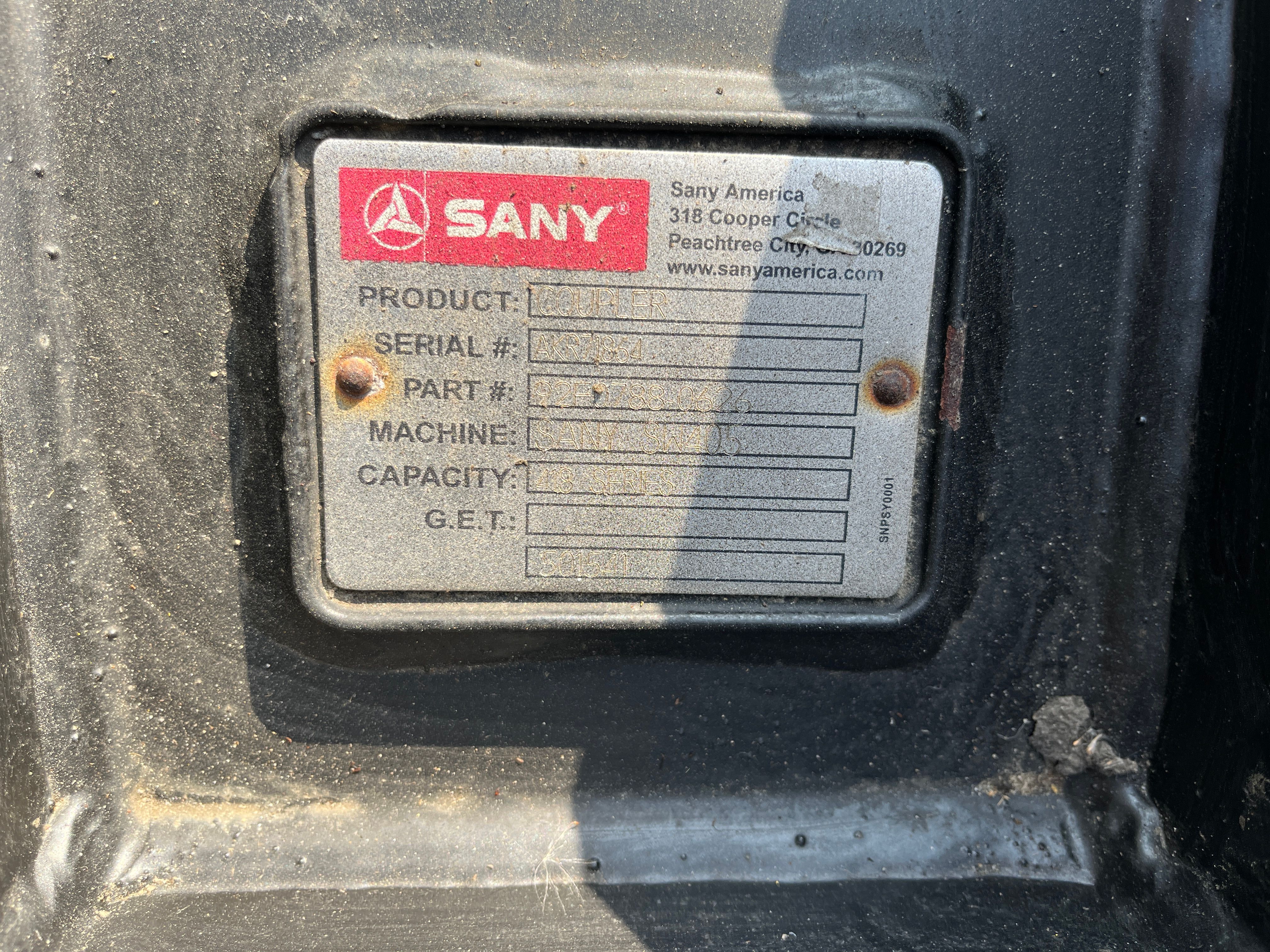 HYDRAULIC QUICK COUPLER FOR SW405K Photo 2 Thumbnail