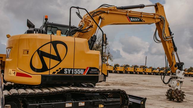 SANY SY155U excavator