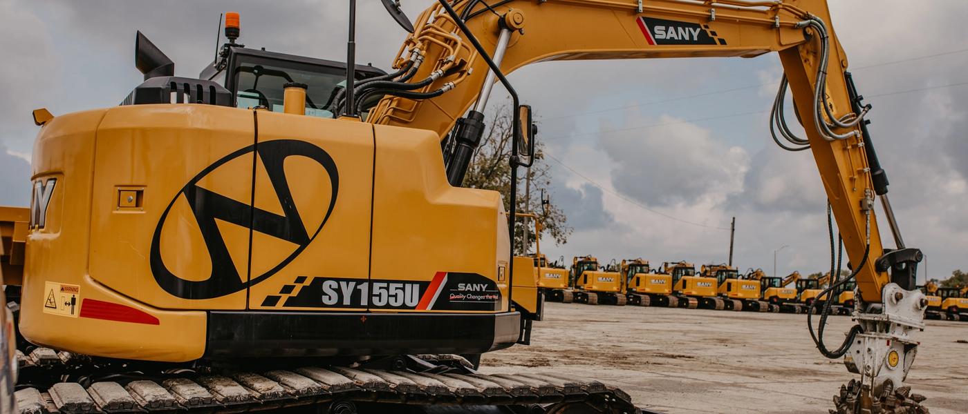 SANY SY155U excavator