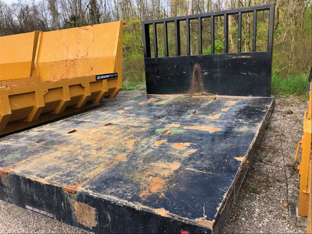 FLAT BED FOR MOROOKA MST 2200VD Photo 1