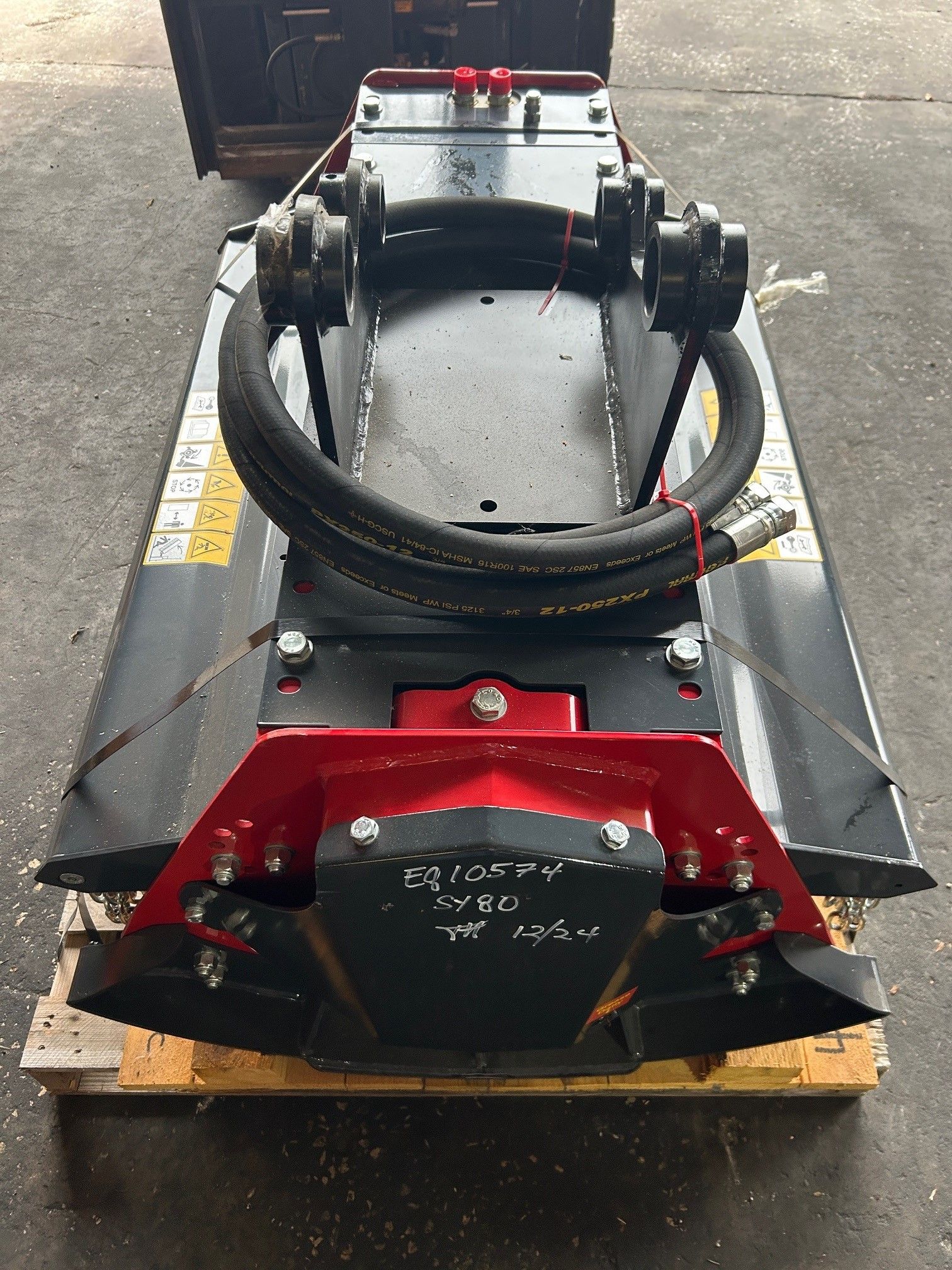 41" HIGH INERTIA MULCHER FOR SY80U Photo 3 Thumbnail