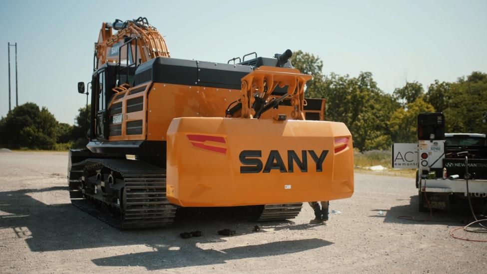 SANY SY500H Excavator Review: Machine Walkaround | Newman Tractor
