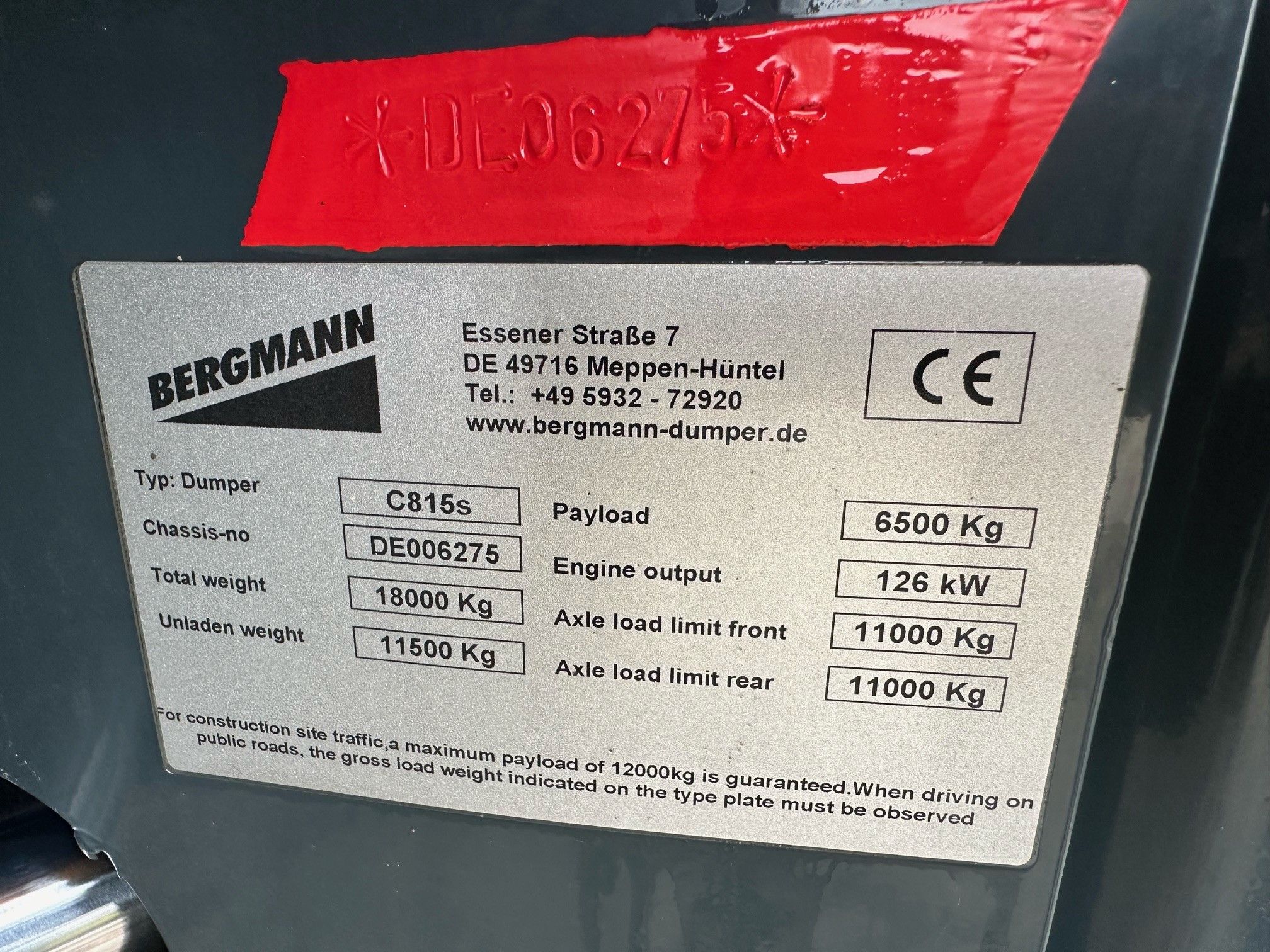 2022 BERGMANN C815S-R Photo 10 Thumbnail