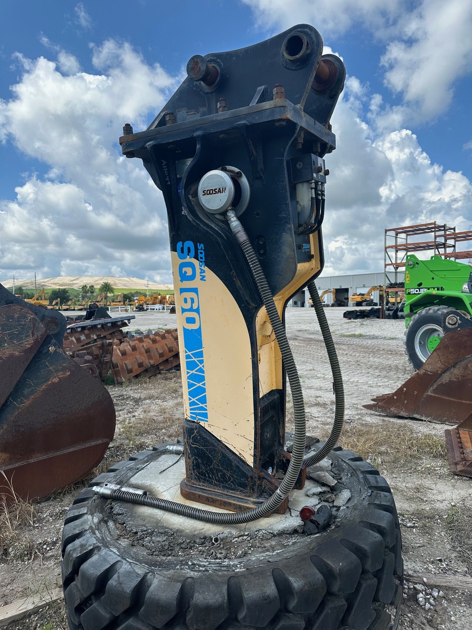 SQ60 3,000 FT/LB HAMMER FOR SY135C/SY155C Photo 1 Thumbnail