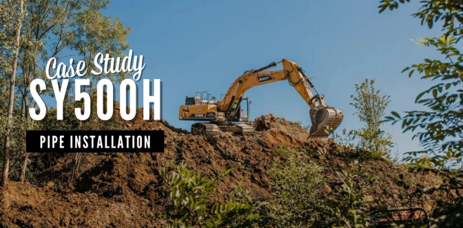 Case Study: Can a SANY SY500H Excavator stand against a CAT 349?