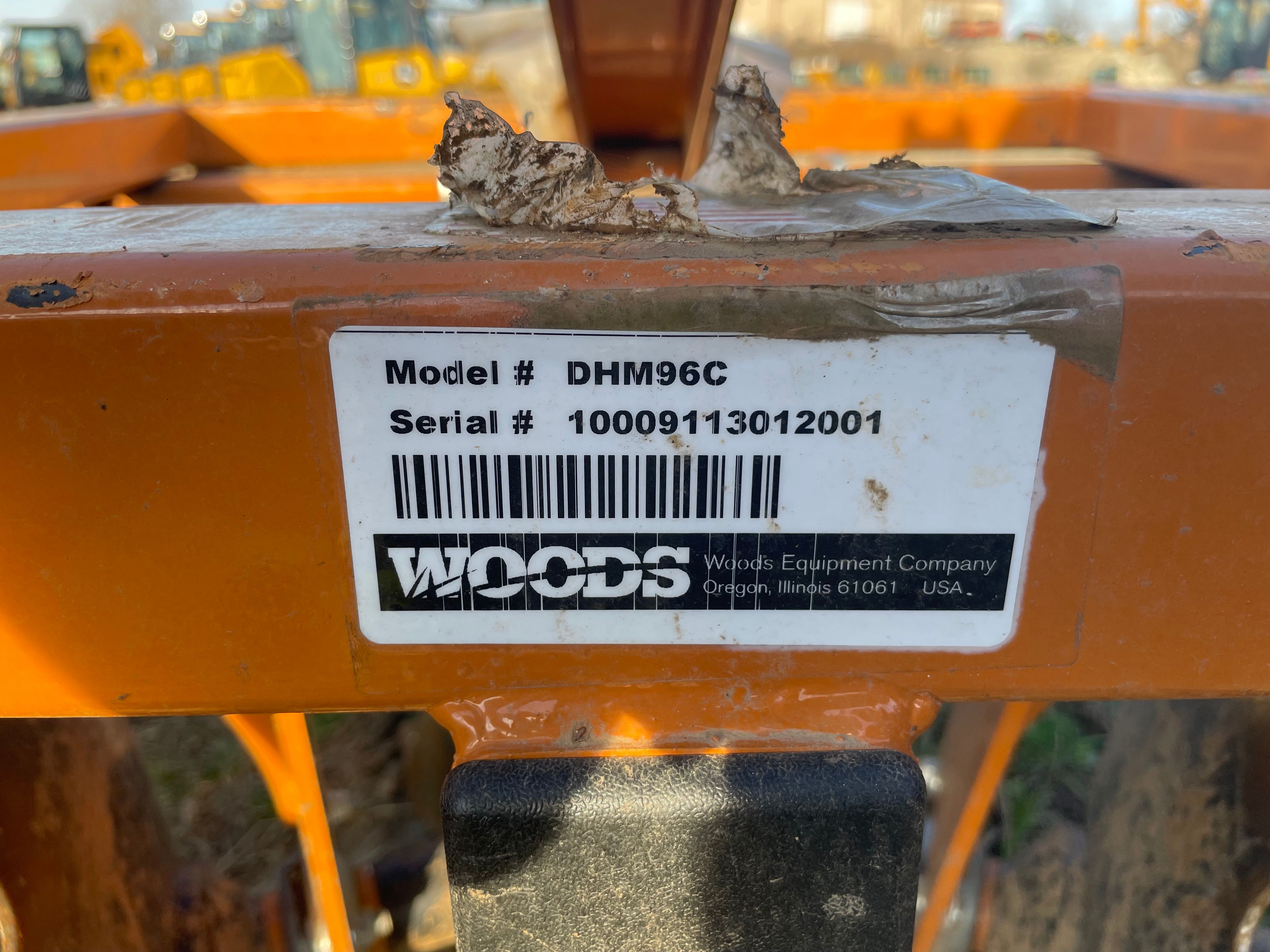 2023 8' WOODS DHM96 DISC HARROW Photo 3 Thumbnail