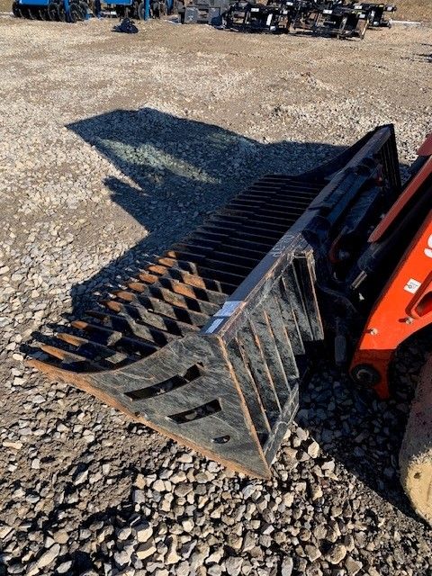 84" SKID STEER ROCK BUCKET Photo 1 Thumbnail