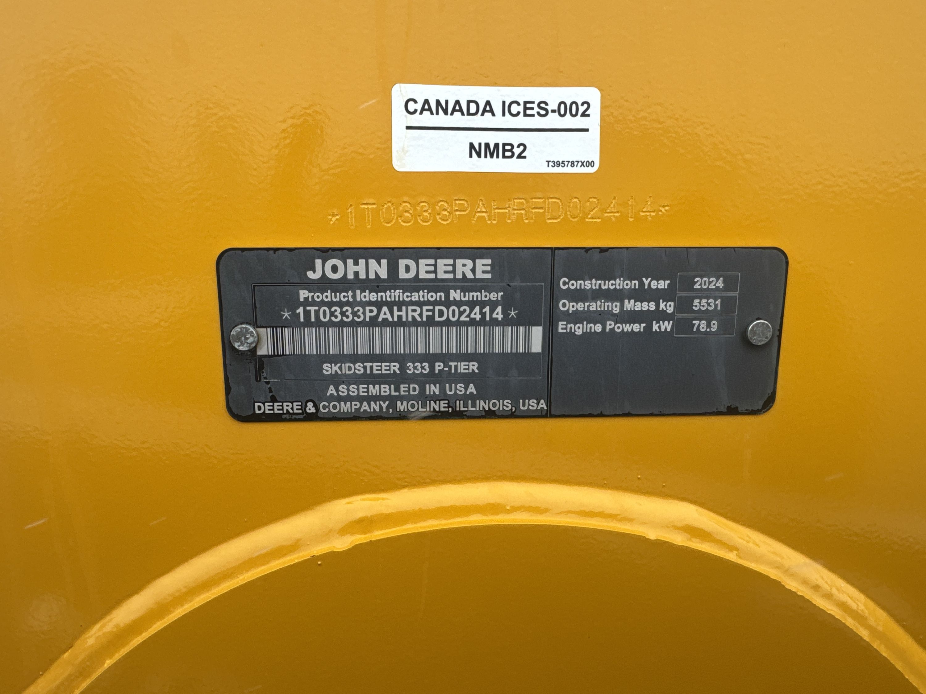 2024 JOHN DEERE 333P Photo 15 Thumbnail